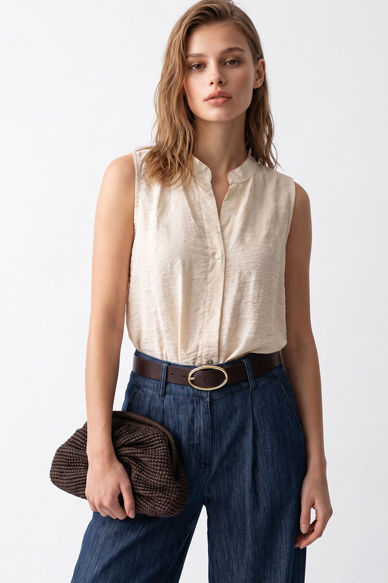 MIXRAY Women's Cotton Blouse 3