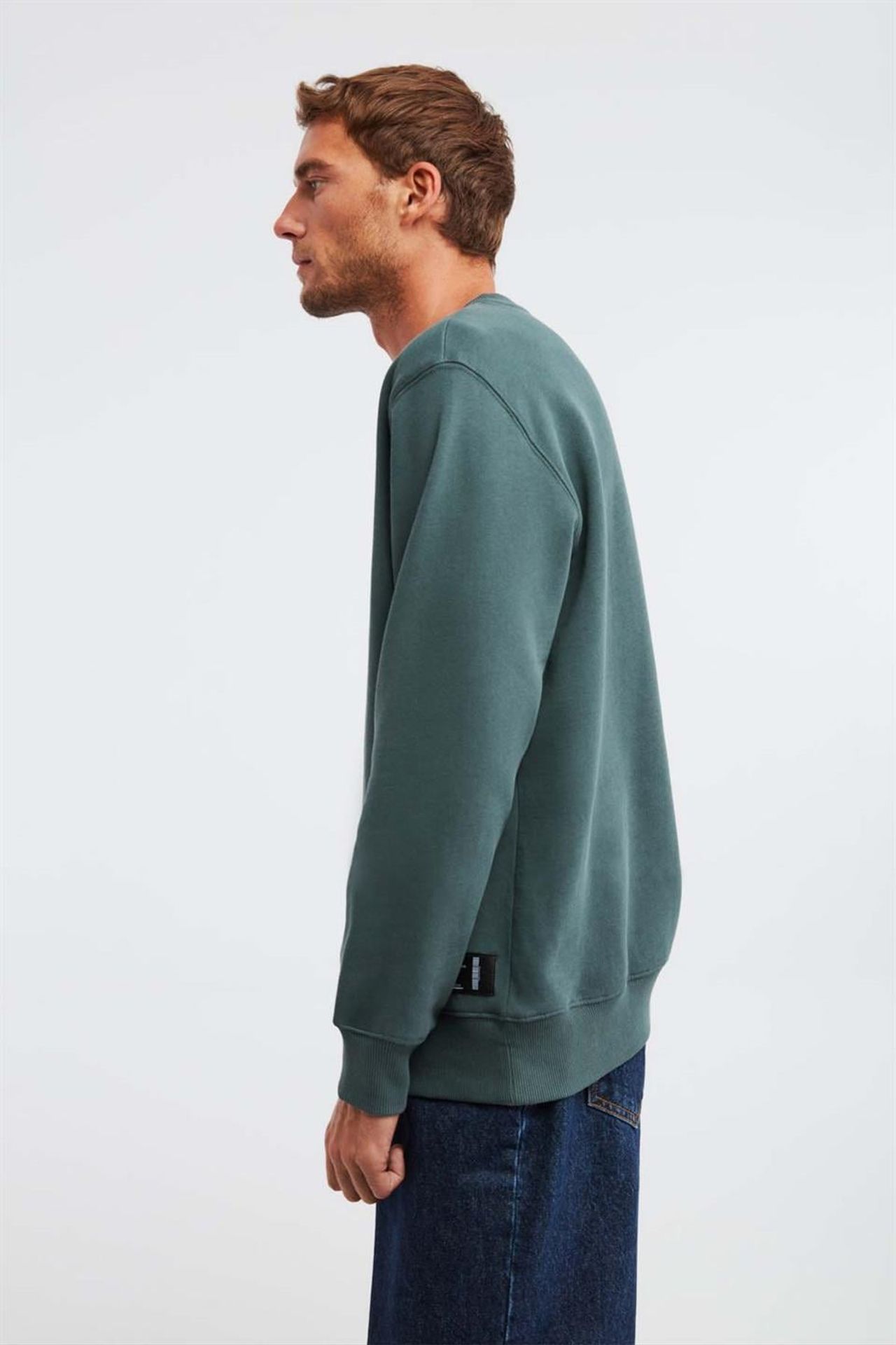 GRIMELANGE Fitilli Bisiklet Yaka Sweatshirt 5