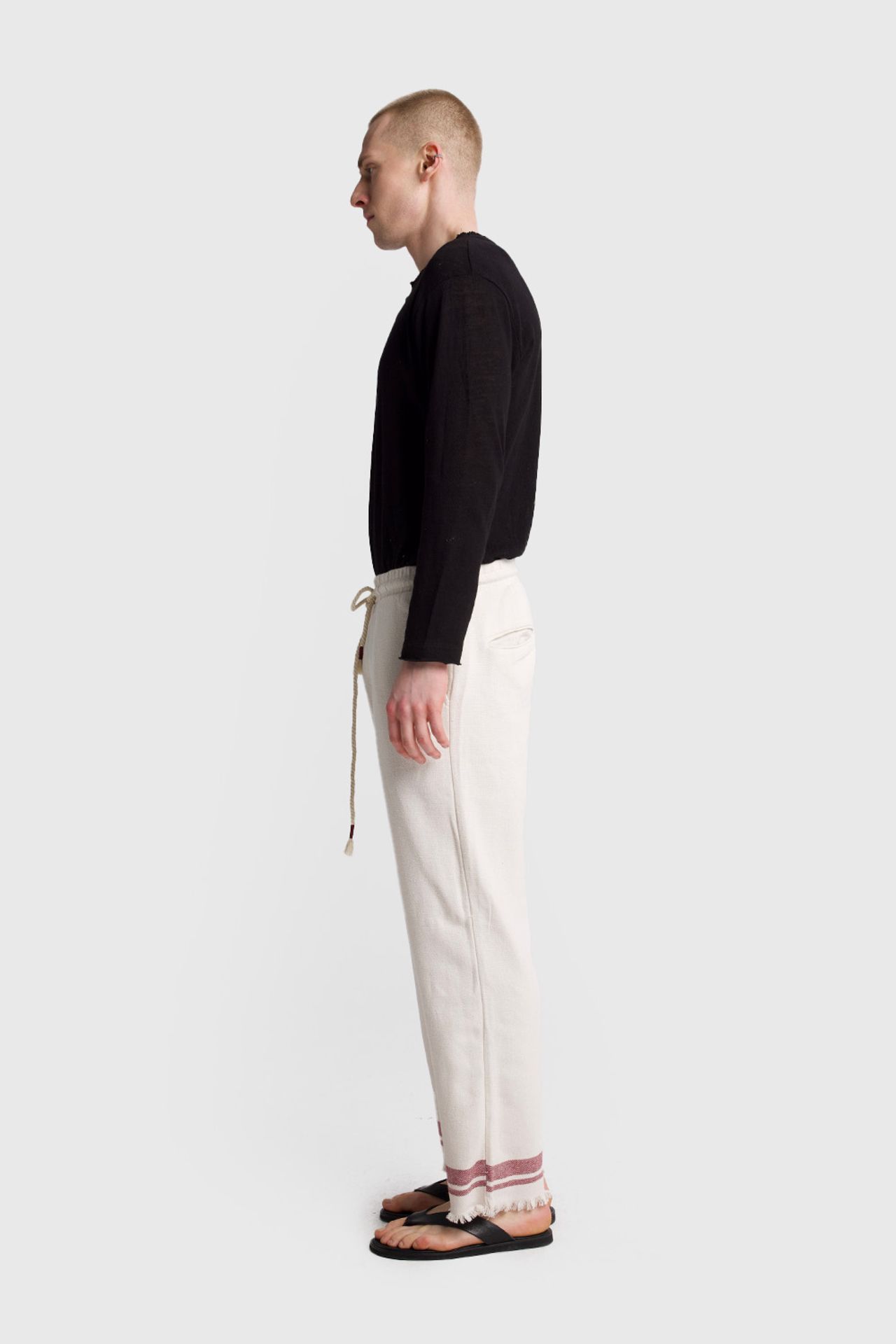 GIESTO Men's Cotton Knit Pants 2