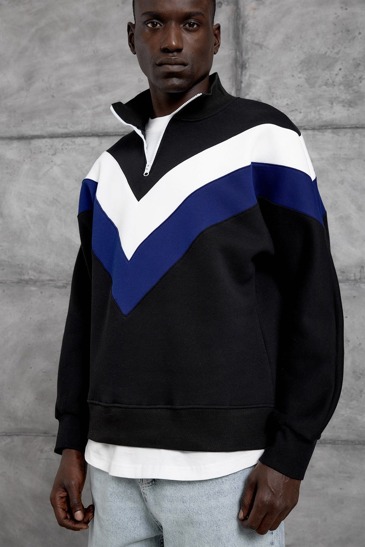 NOMARC Rahat Bisiklet Yaka Sweatshirt 4