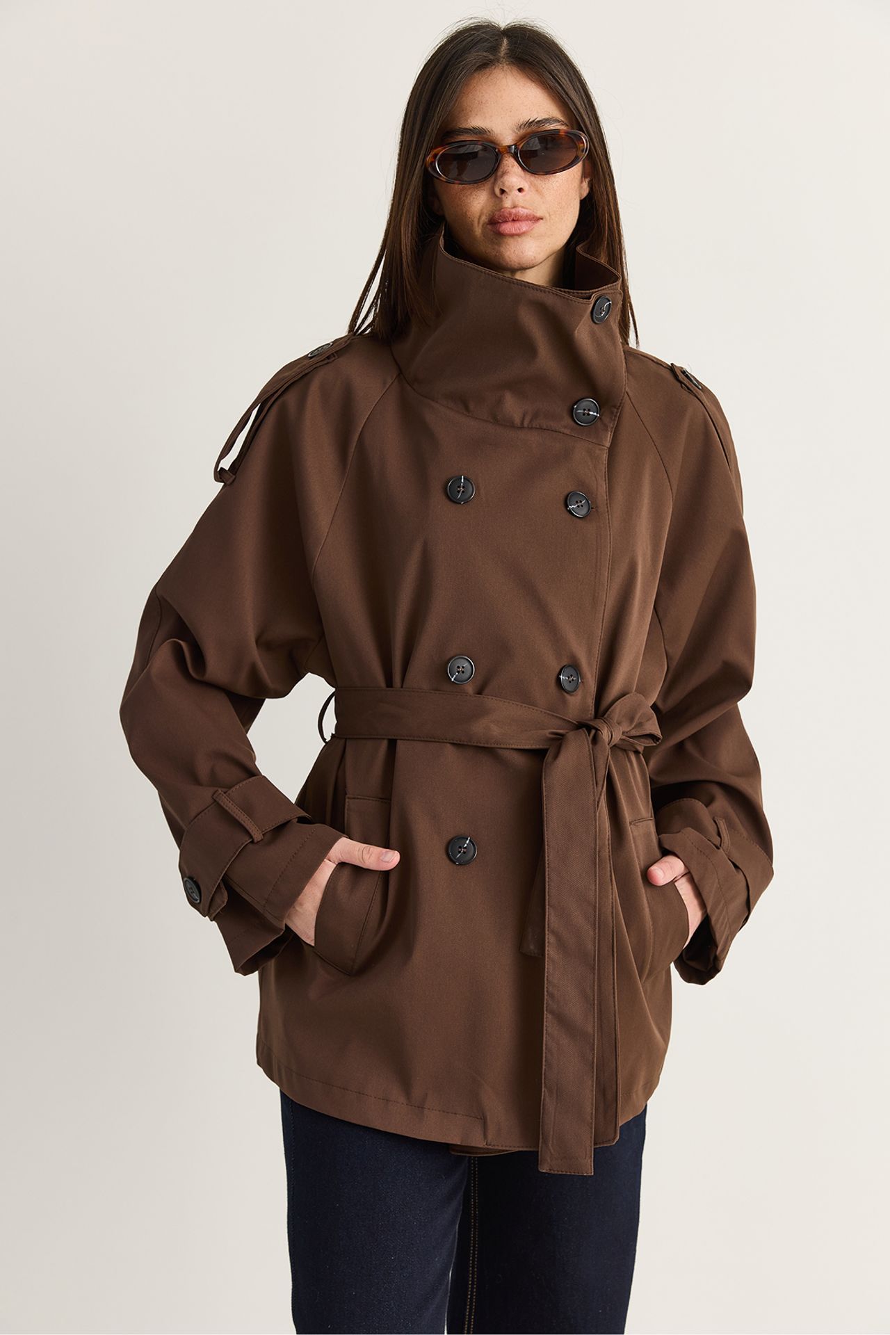 LUCCI Women's Trench Coat 2