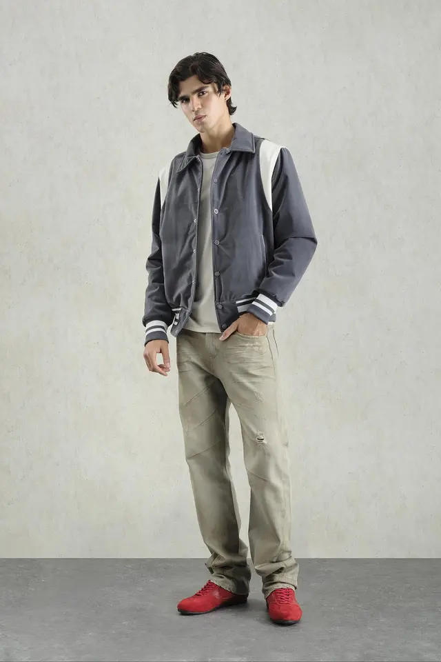 GIESTO Men's Color Block Velvet Vest