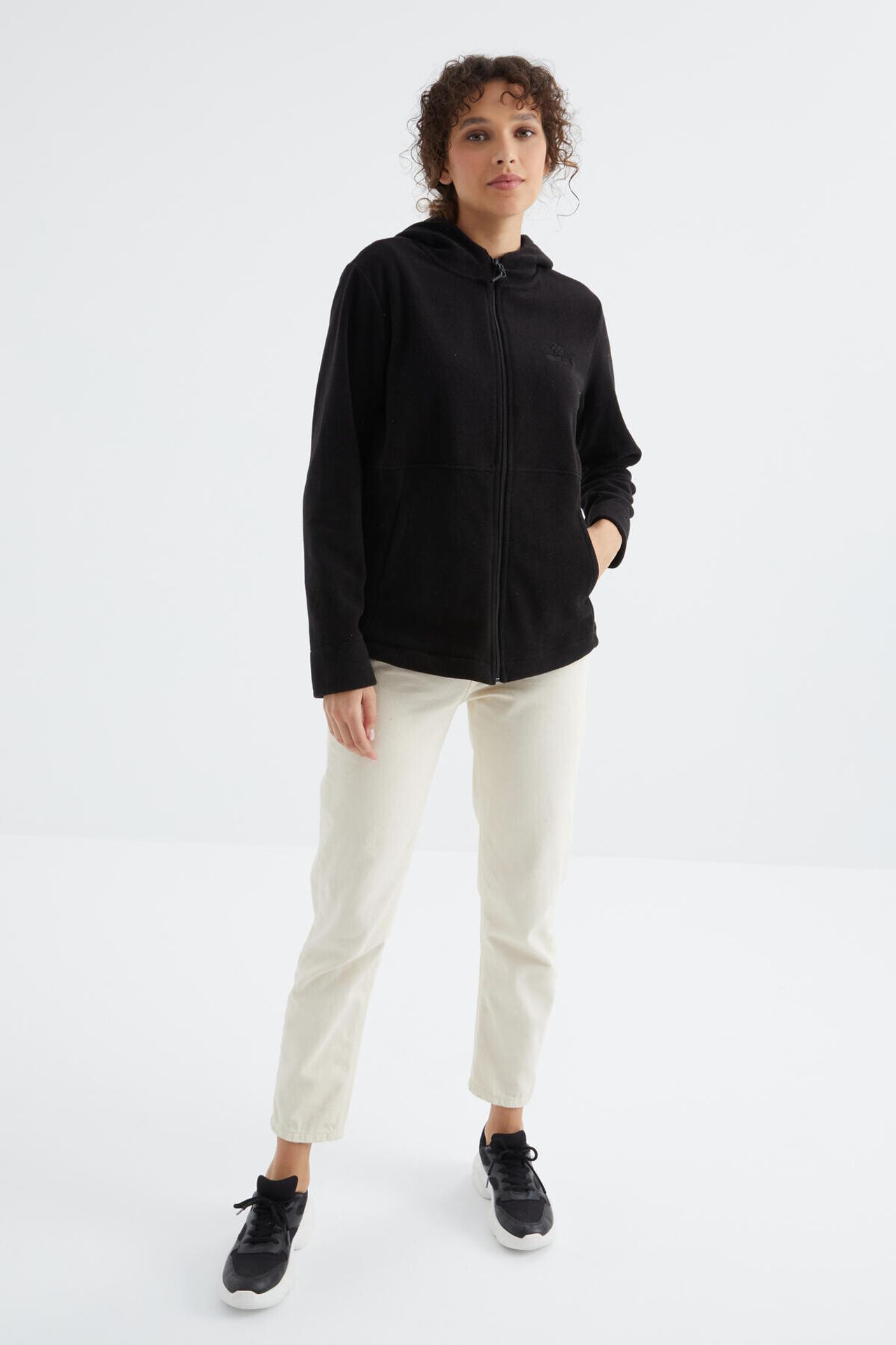 TOMMY Women's Hooded Zip Sweatshirt 4