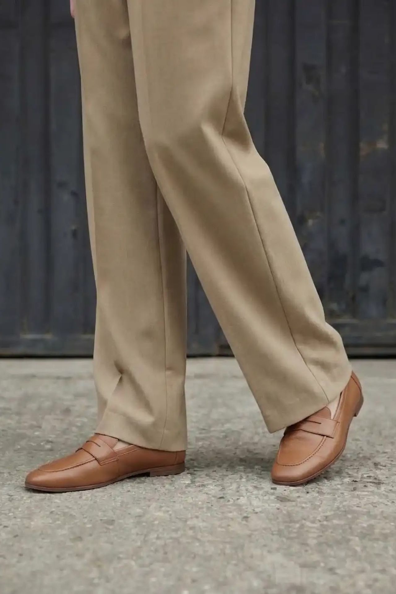 MY FASHION High Waist Pleated Wide Leg Trousers 4