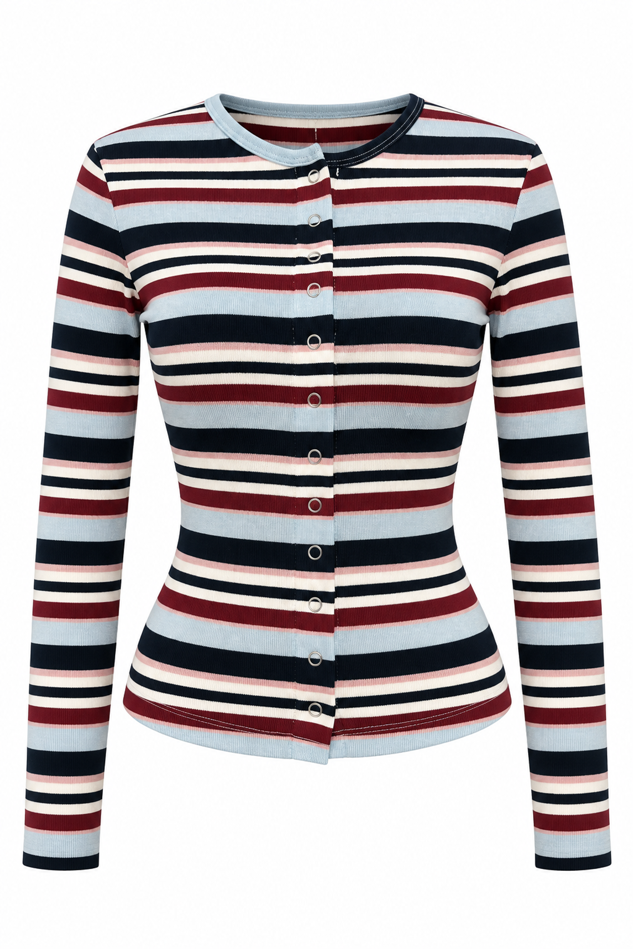 MIXRAY Straight Blouse 1