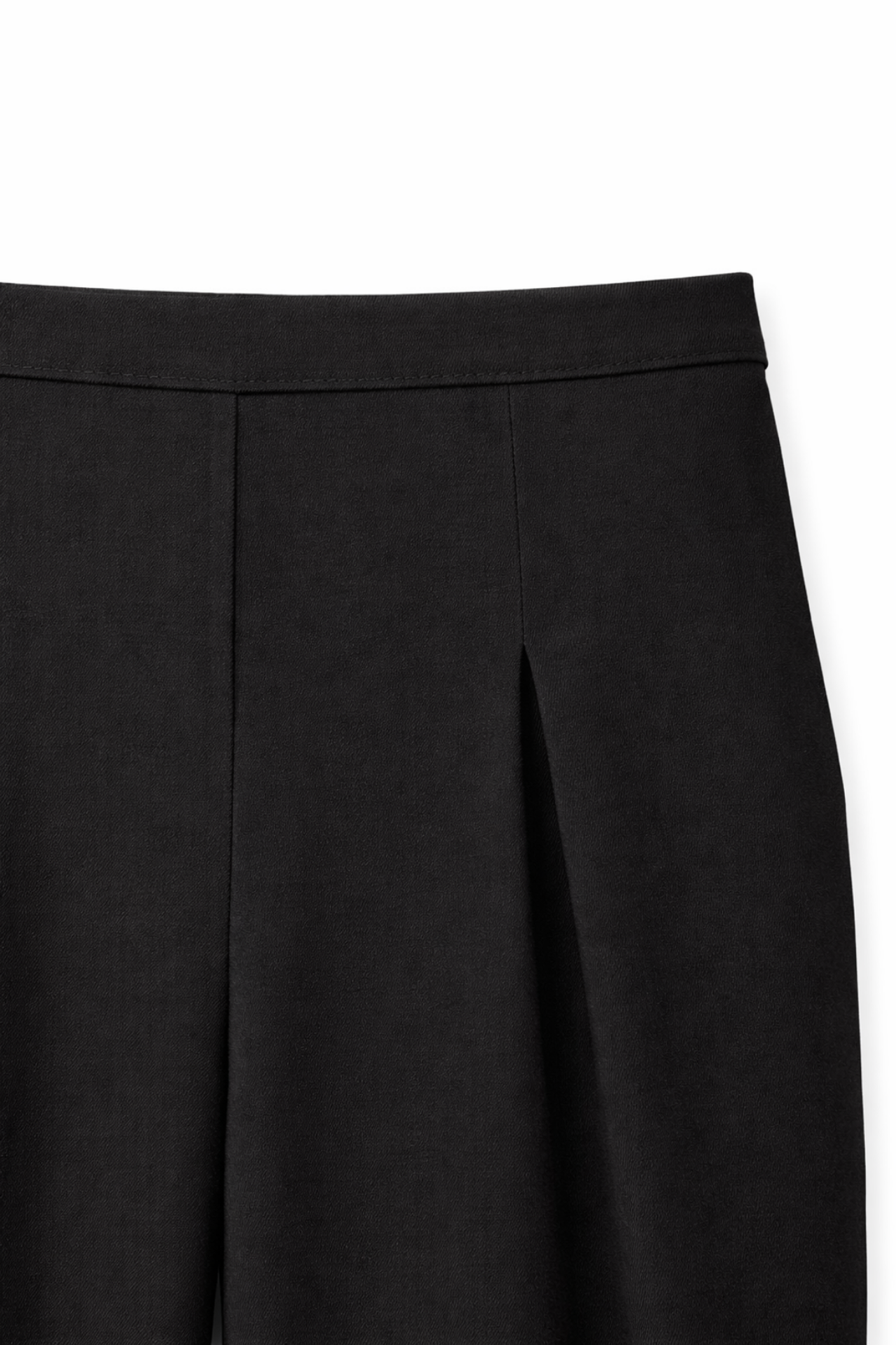 MIXRAY Women's High-waist Wide-leg Crepe Trousers 2