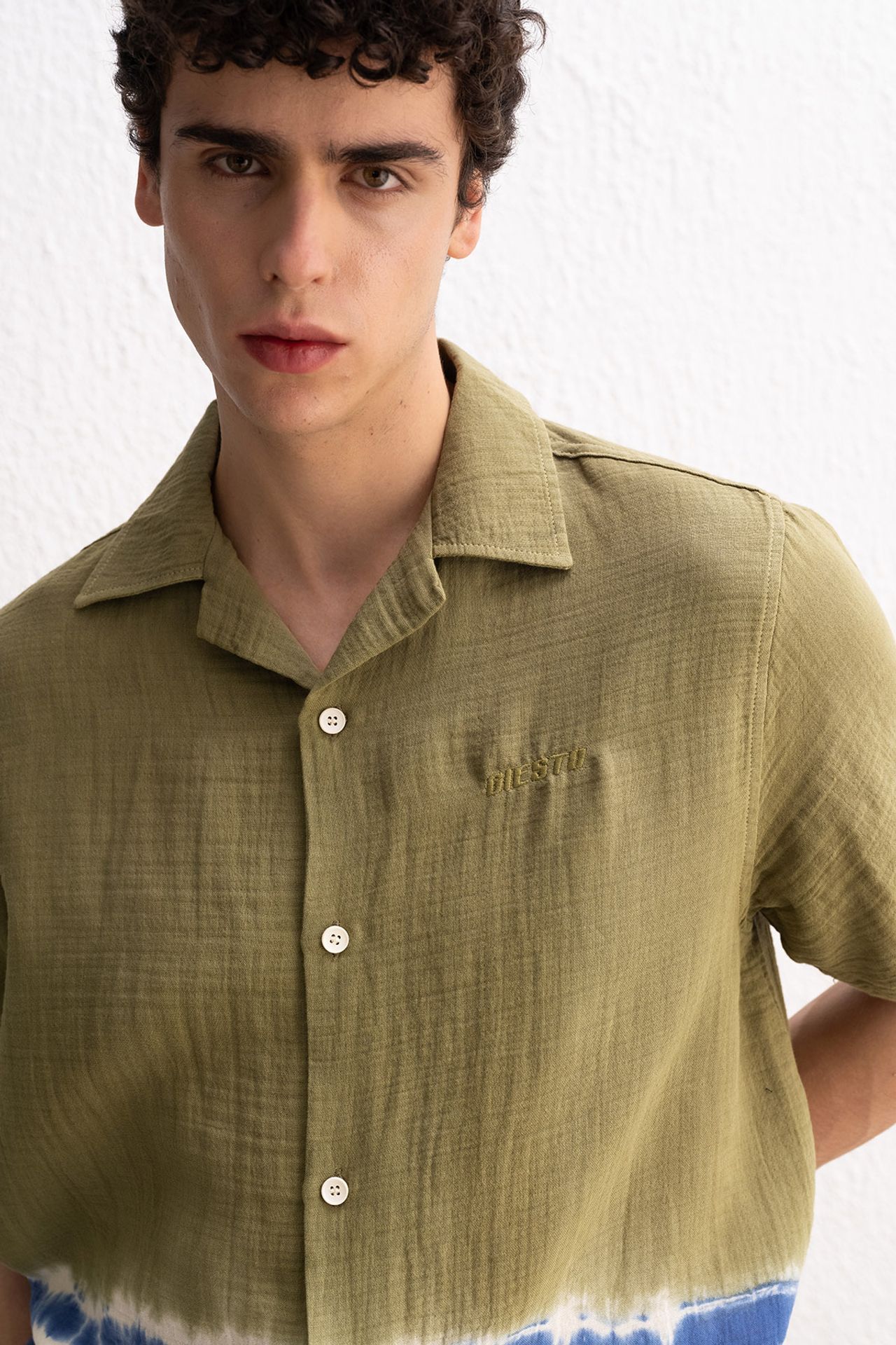 GIESTO Short Sleeve Tie-Dye Shirt 4