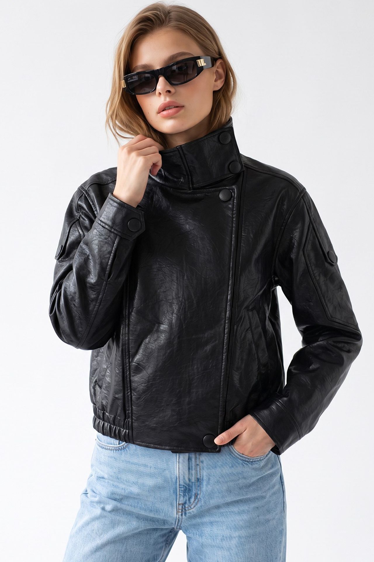 MIXRAY Women's Tailored Blazer 5
