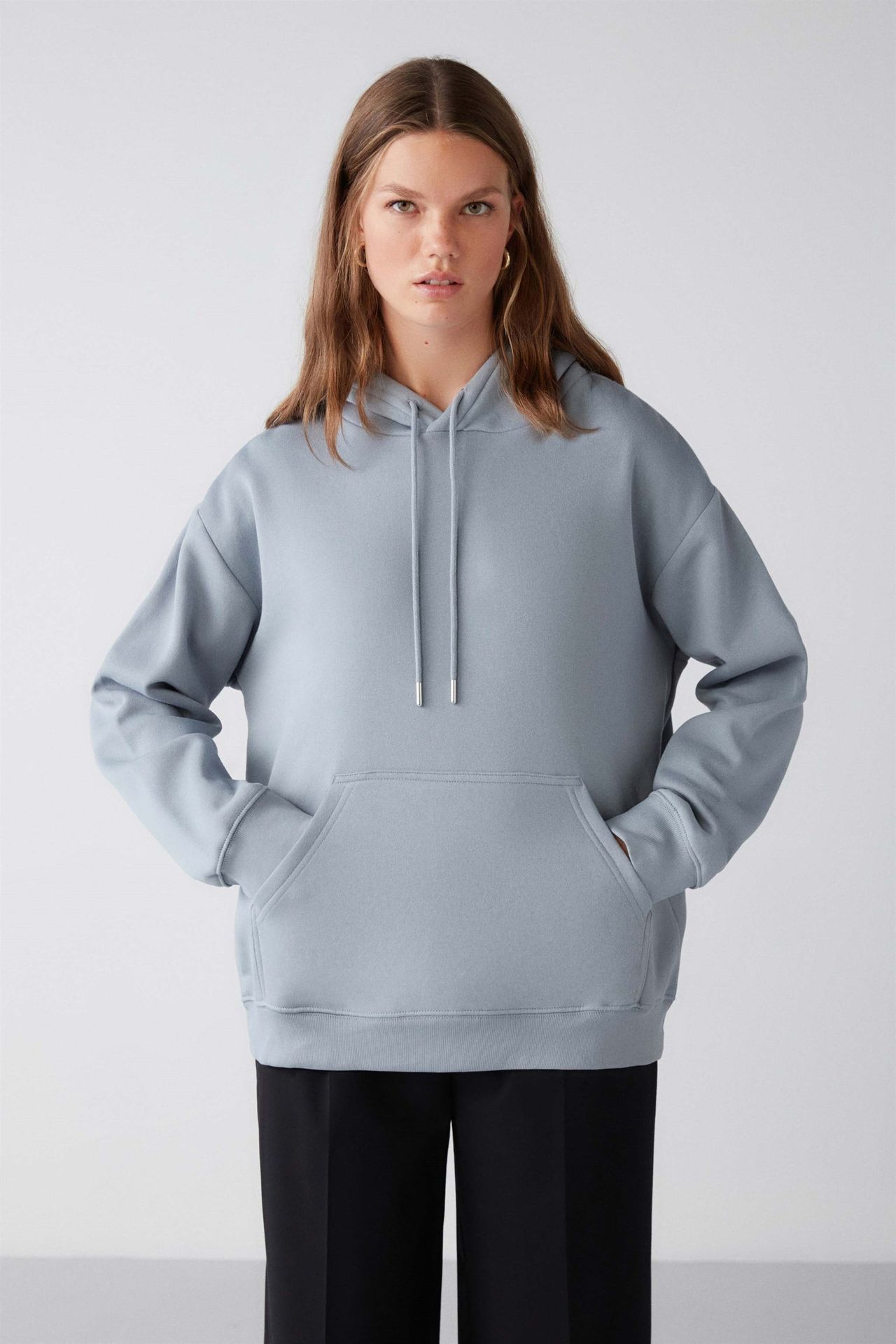 GRIMELANGE Hooded Relaxed Pocket Sweatshirt 2