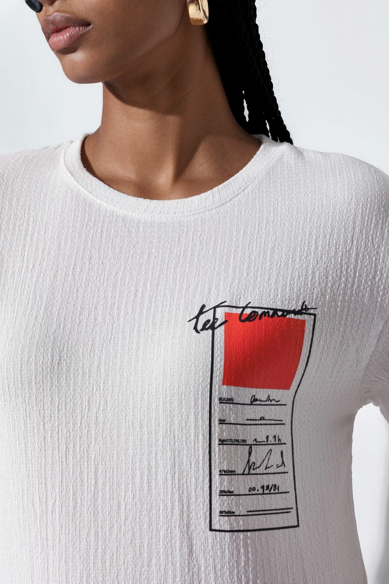 BDART Printed Crew Neck Short Sleeve T-Shirt 4