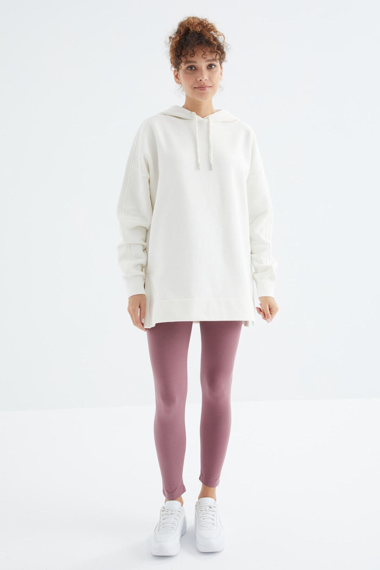 TOMMY Oversized Hooded Sweatshirt With Pocket 4