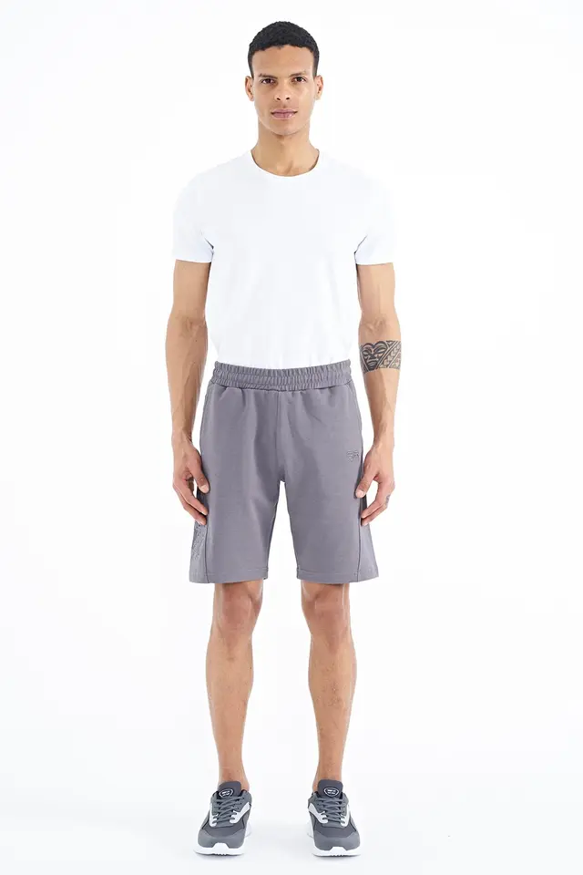 TOMMY Men's Cotton-Blend Sweat Shorts
