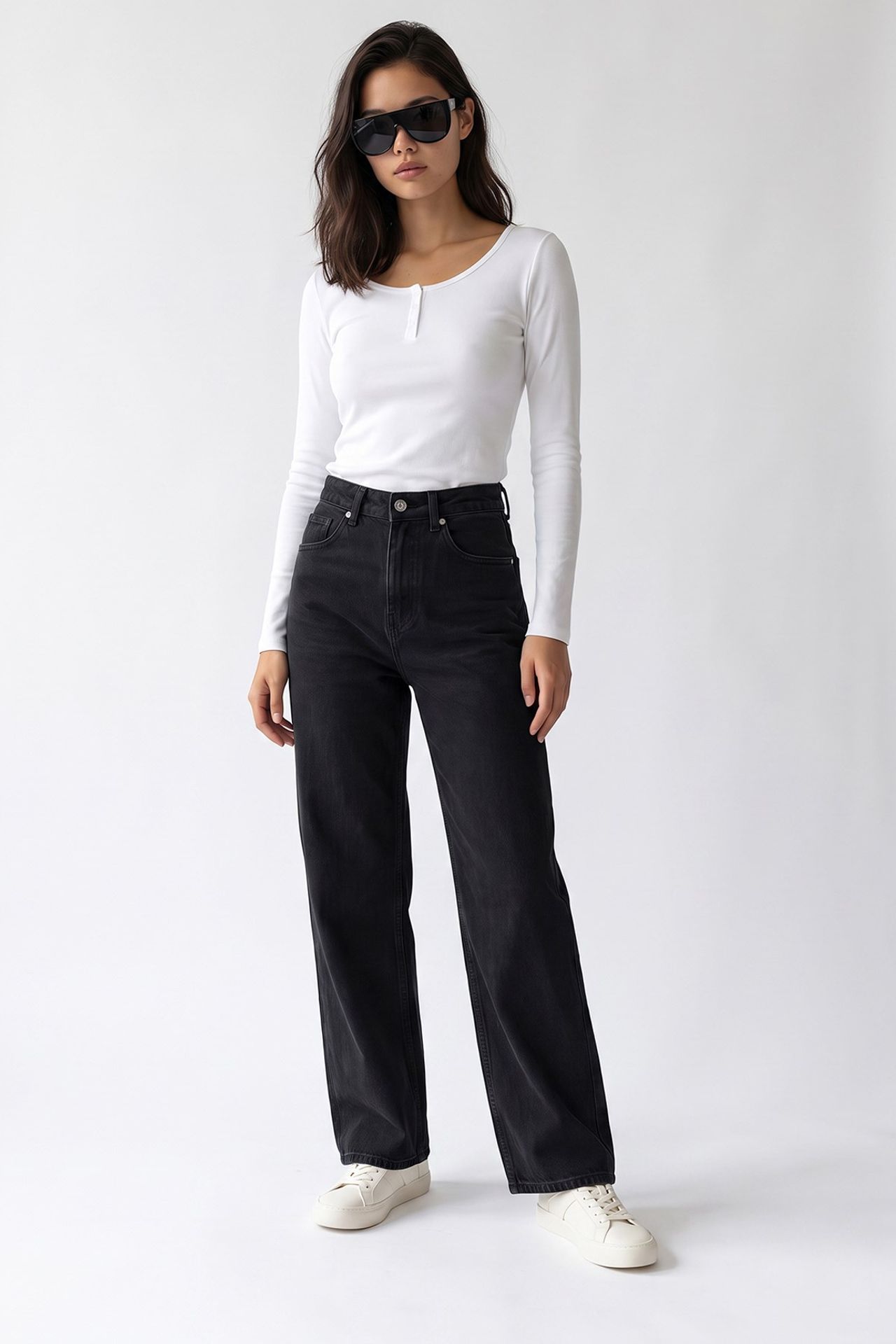 MIXRAY Women's Straight-Leg Pants