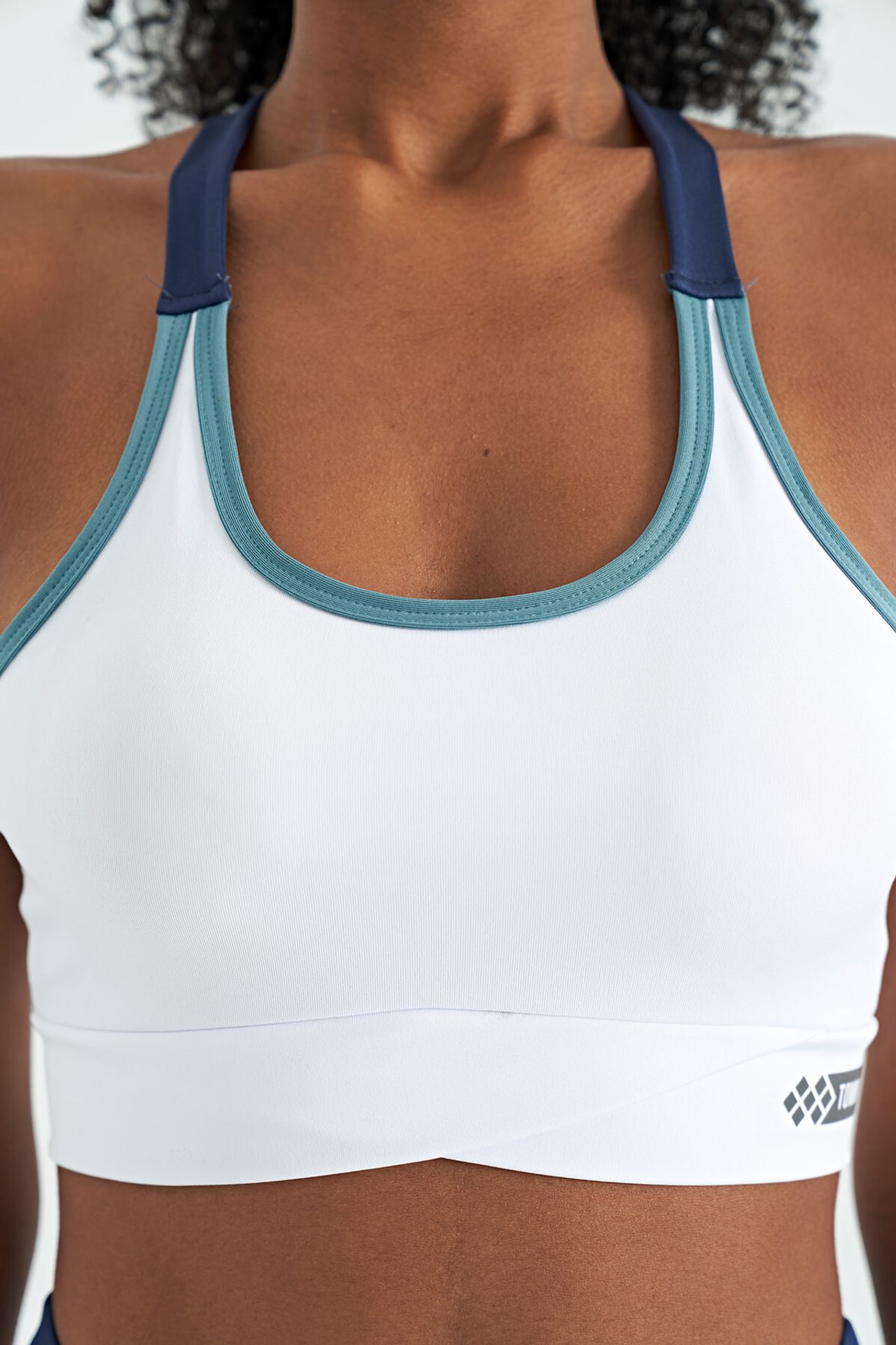 TOMMY Fitted Sleeveless Crop Sports Top 3