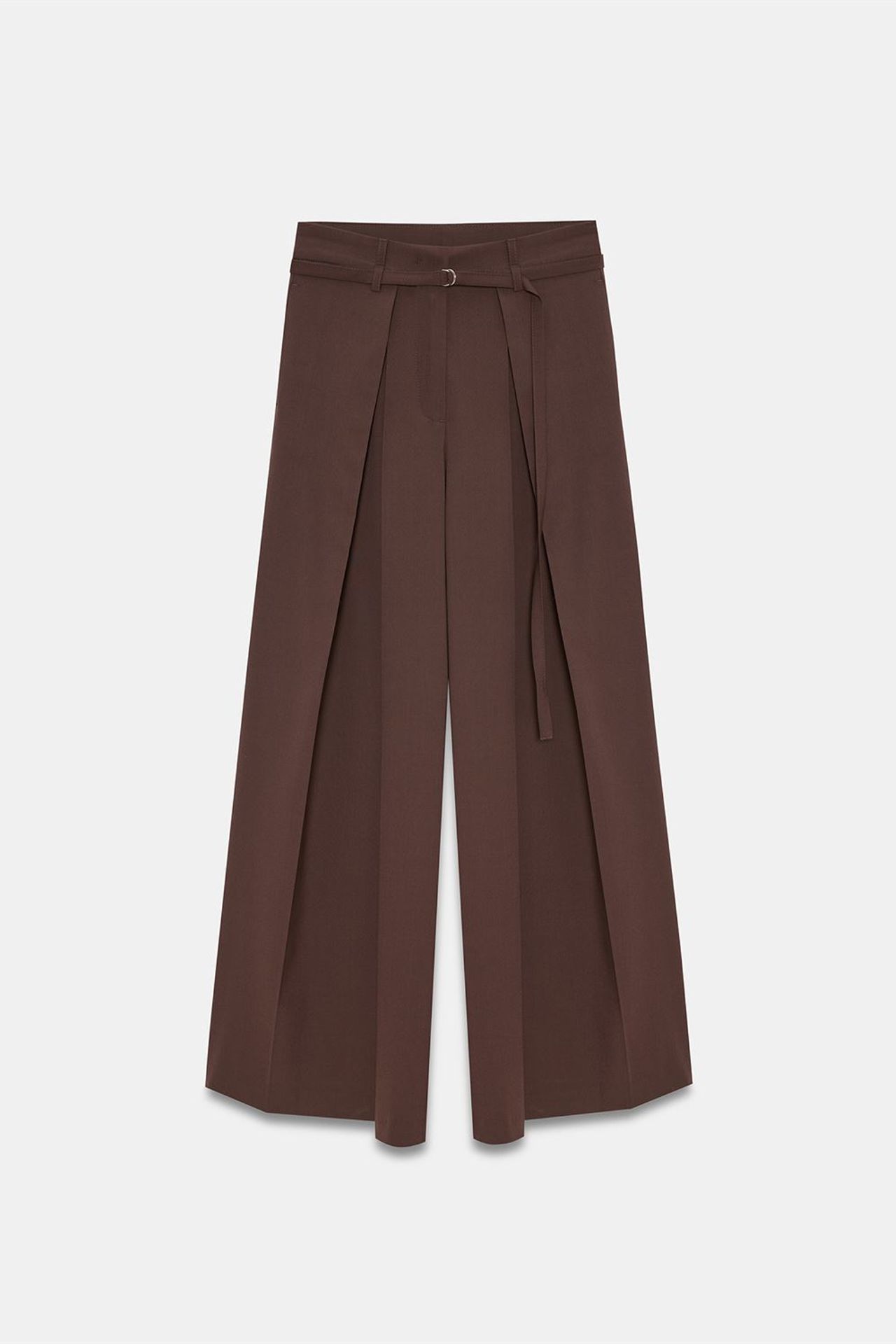 DILVIN Wide-Leg Pleated Trousers 5