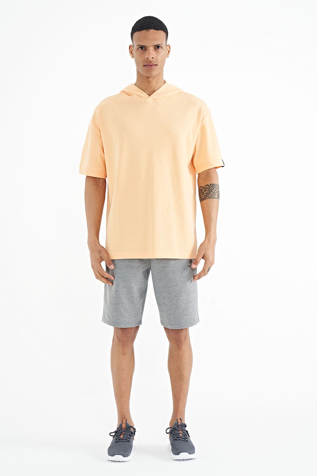 TOMMY Oversized Hooded Short-sleeve T-shirt 4