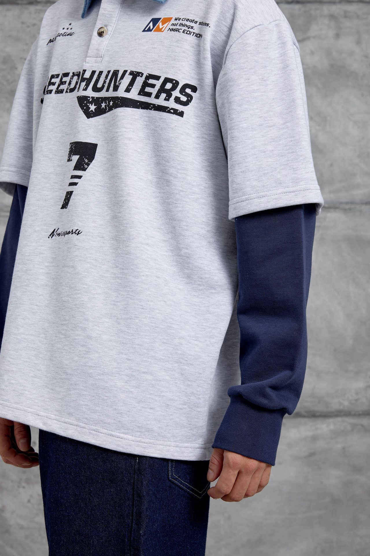NOMARC Rahat Bisiklet Yaka Sweatshirt 4