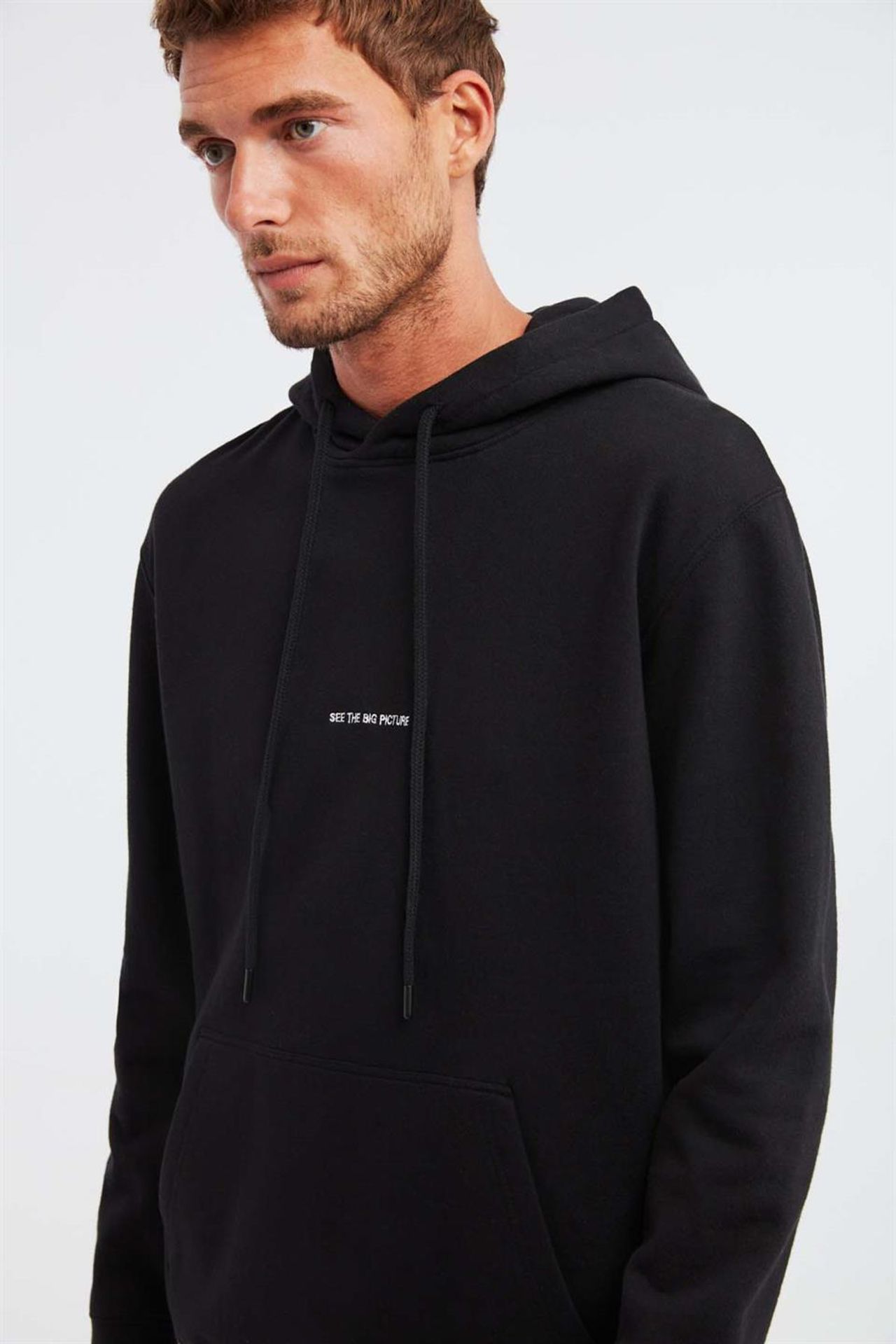 GRIMELANGE Kapüşonlu Cepli Büzgülü Sweatshirt 3