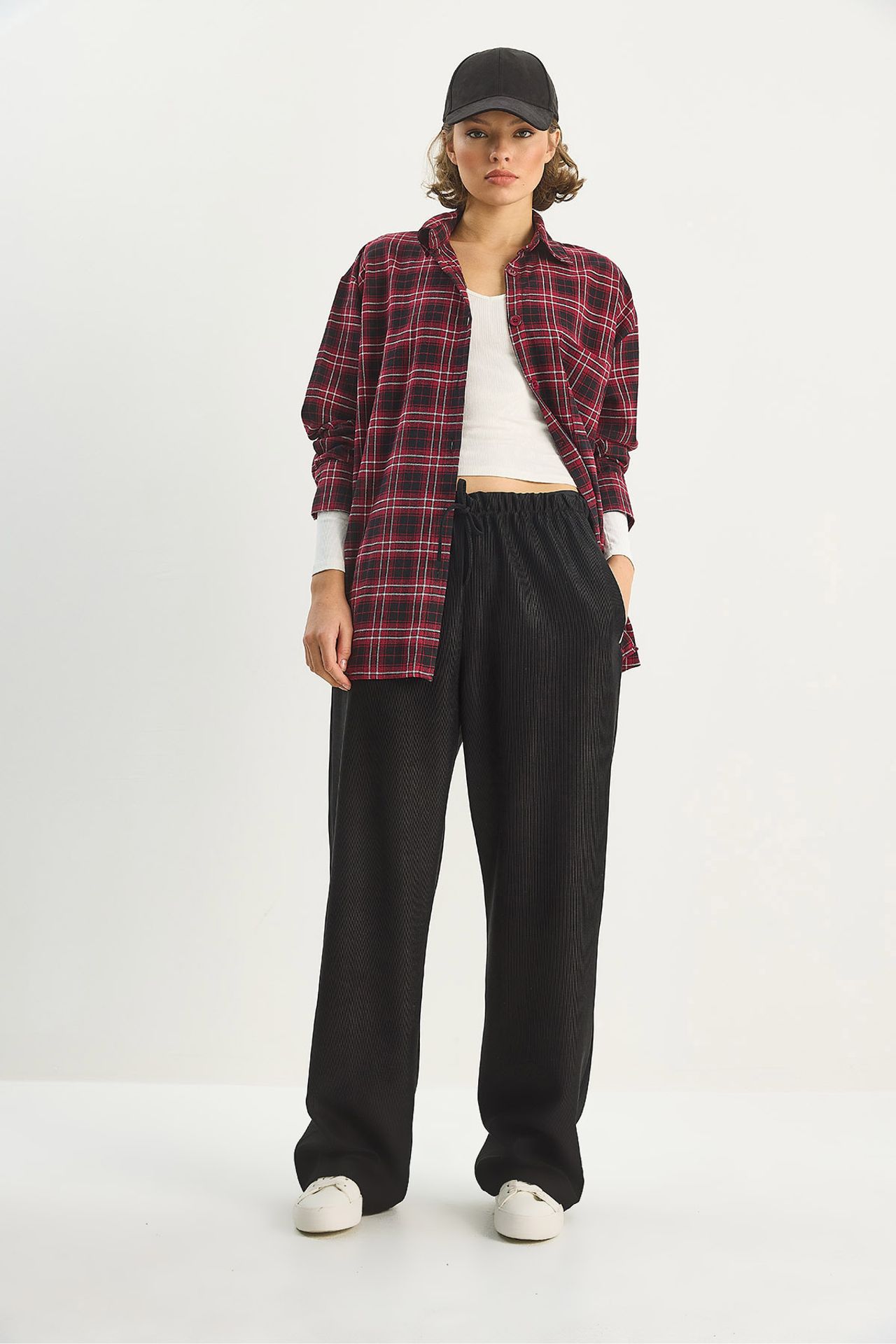 LUCCI High Waist Wide Leg Pants 2