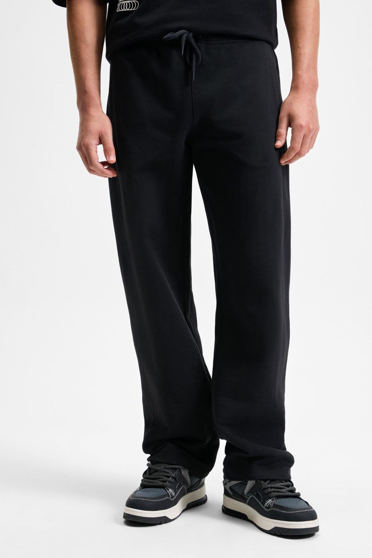 GRIMELANGE Straight Leg Fleece Joggers 1