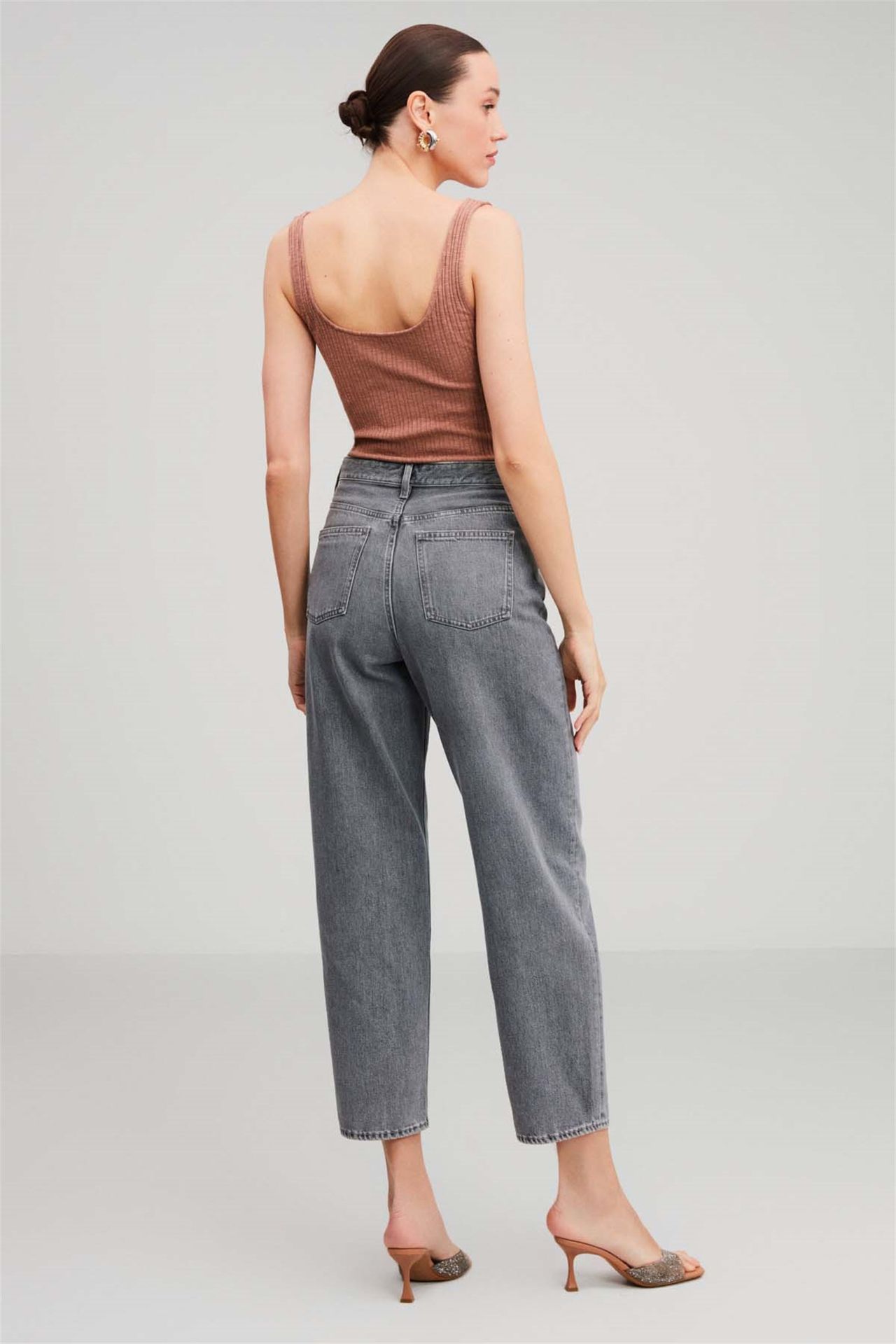 GRIMELANGE Ribbed U-Neck Cami Tank Top 5