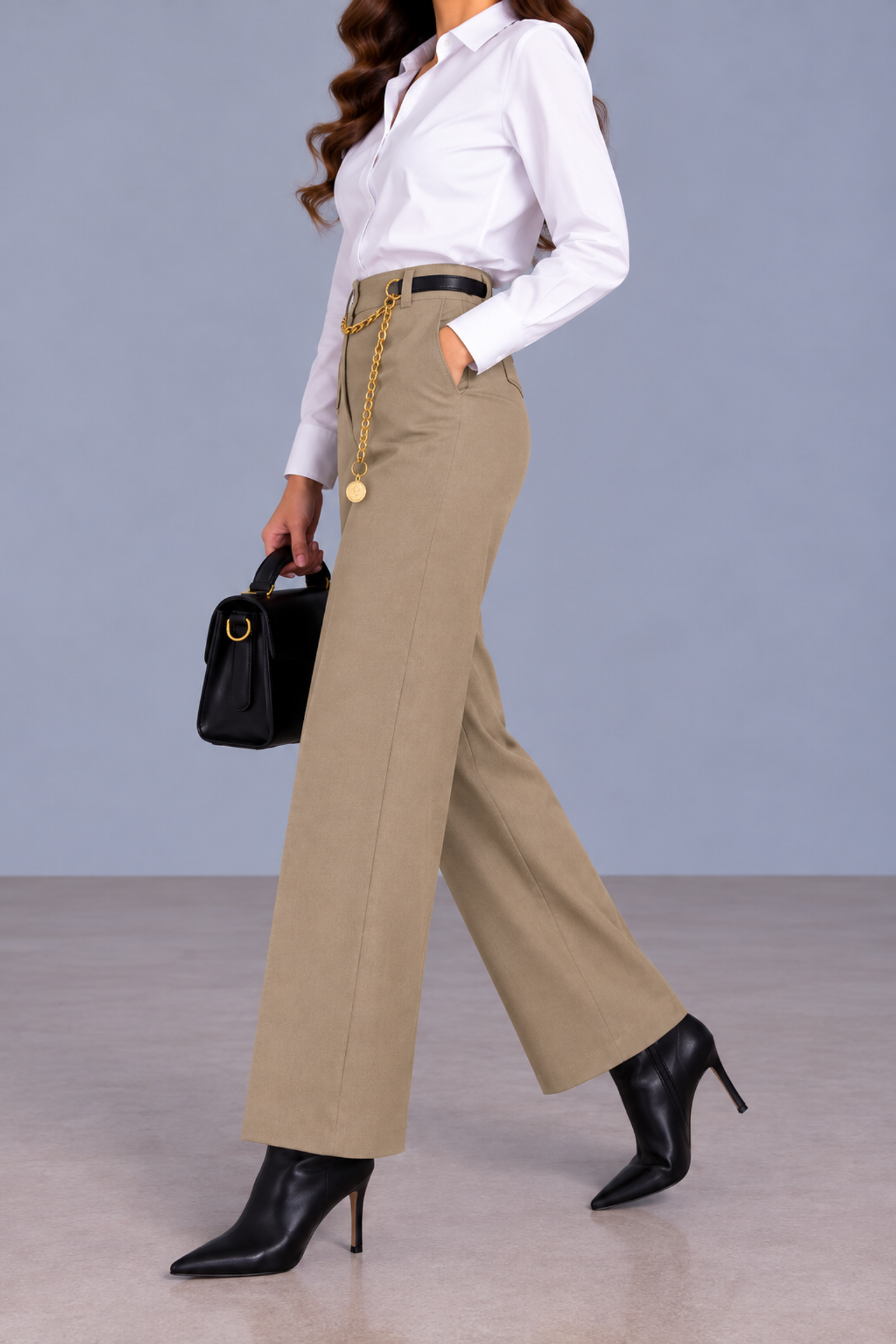 MY FASHION Düz Paça Pantolon 4