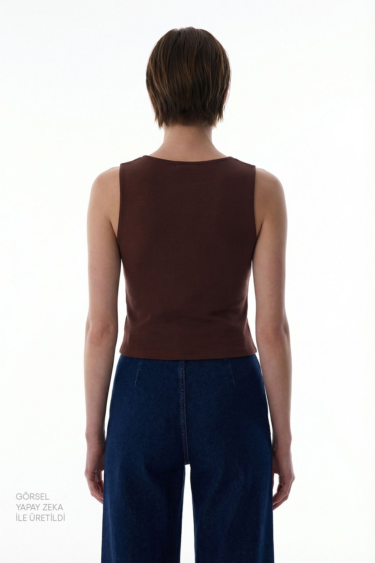 PENTI Square Neck Modal Tank Top 5