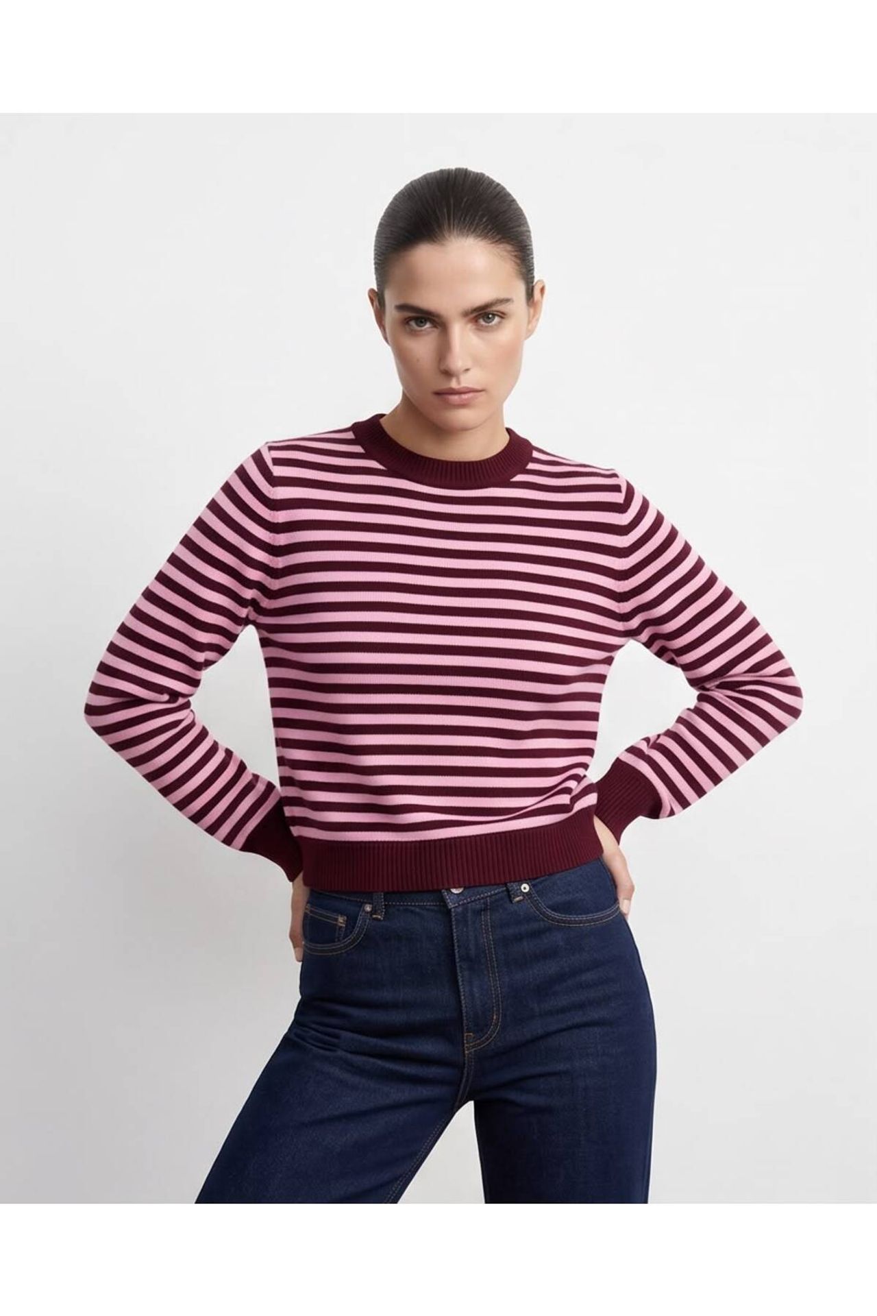 RYVAN Kadın Örgü Kazak 1