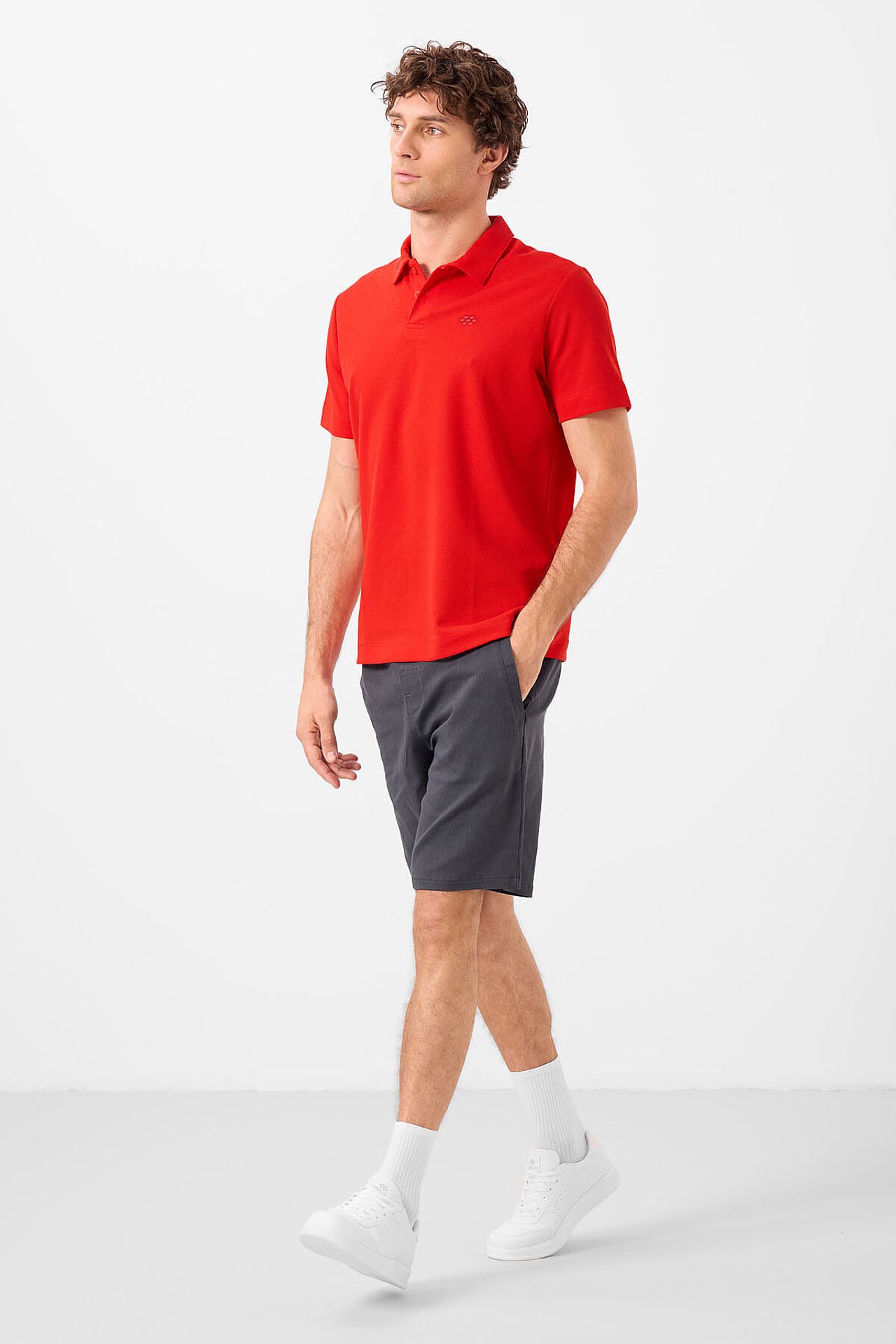 TOMMY Men's Cotton Elastane Polo T-Shirt 3