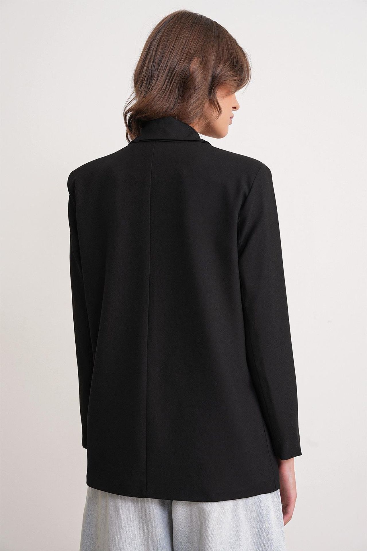 Mixray Long Sleeve Buttoned Blazer 6