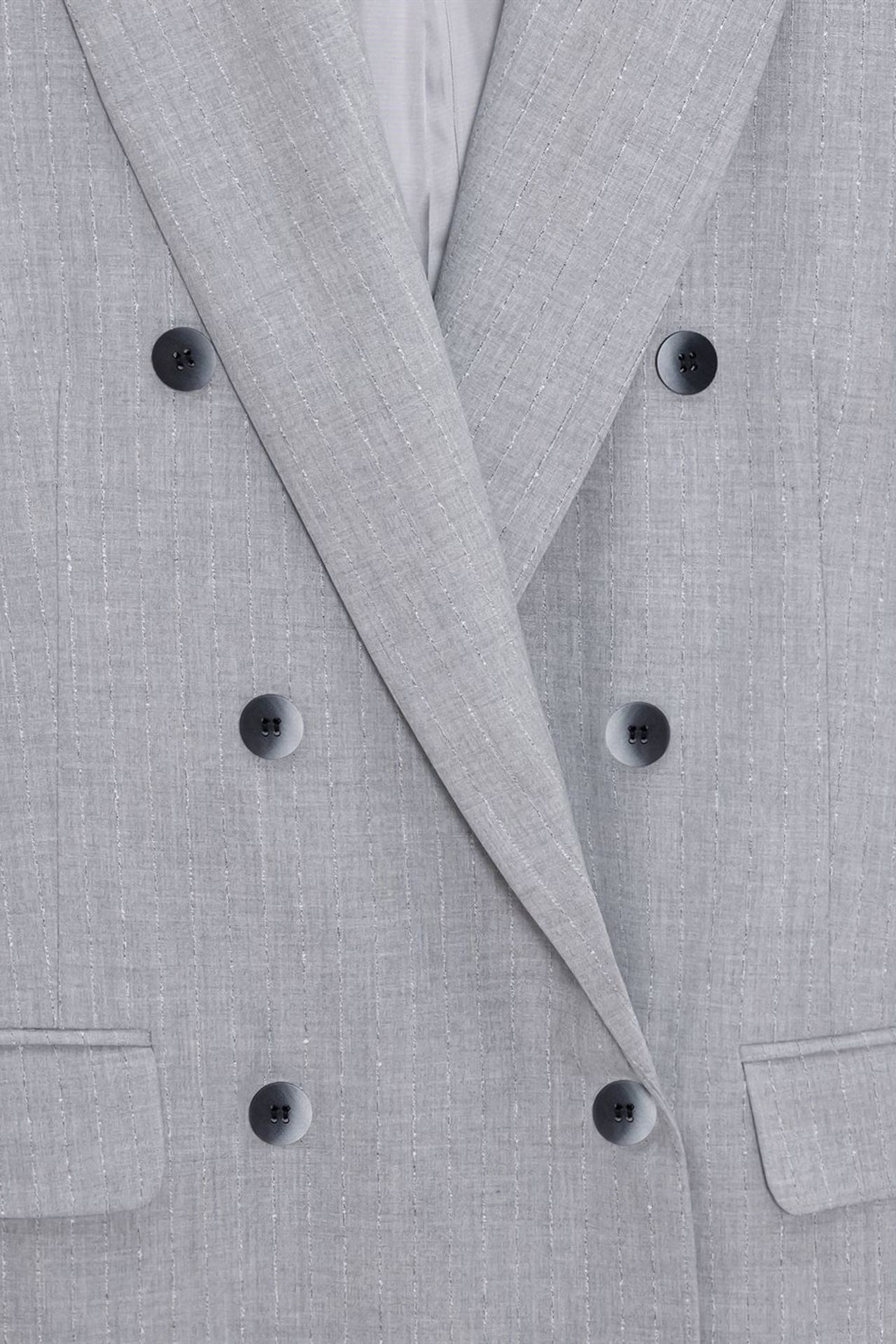 DILVIN Kadın Krep Blazer Ceket 7