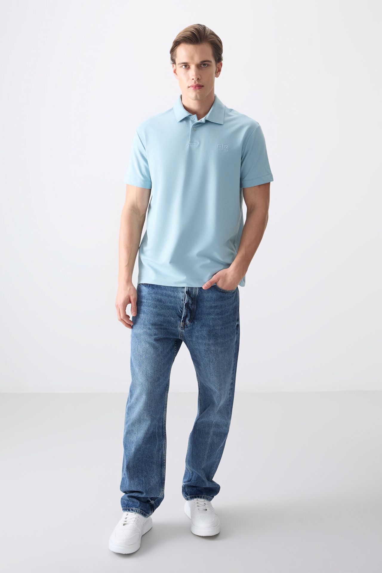 TOMMY Oversized Polo Collar T-Shirt 5