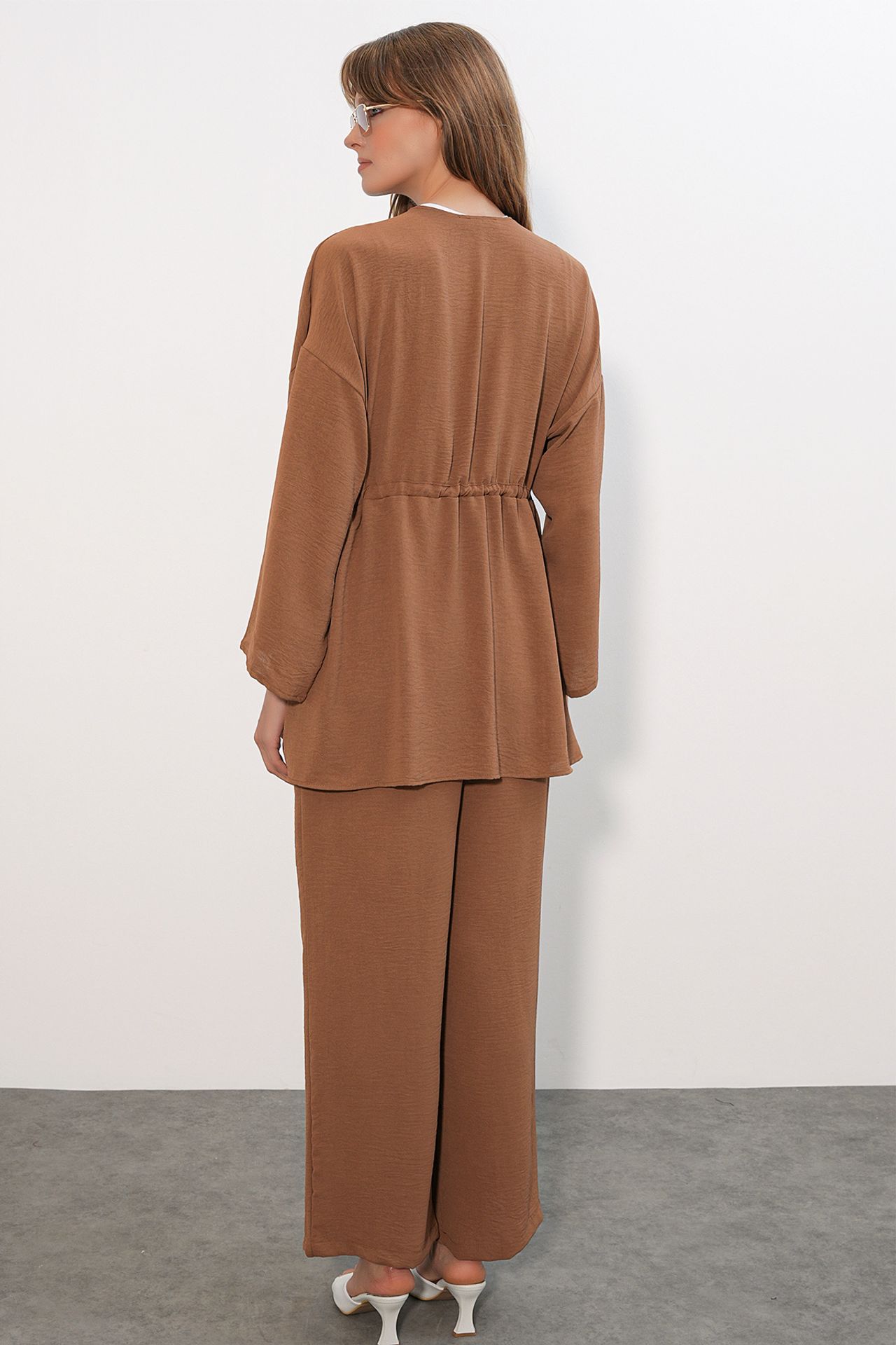 BDART İki Parçalı Kimono Ve Bol Paça Takım 5