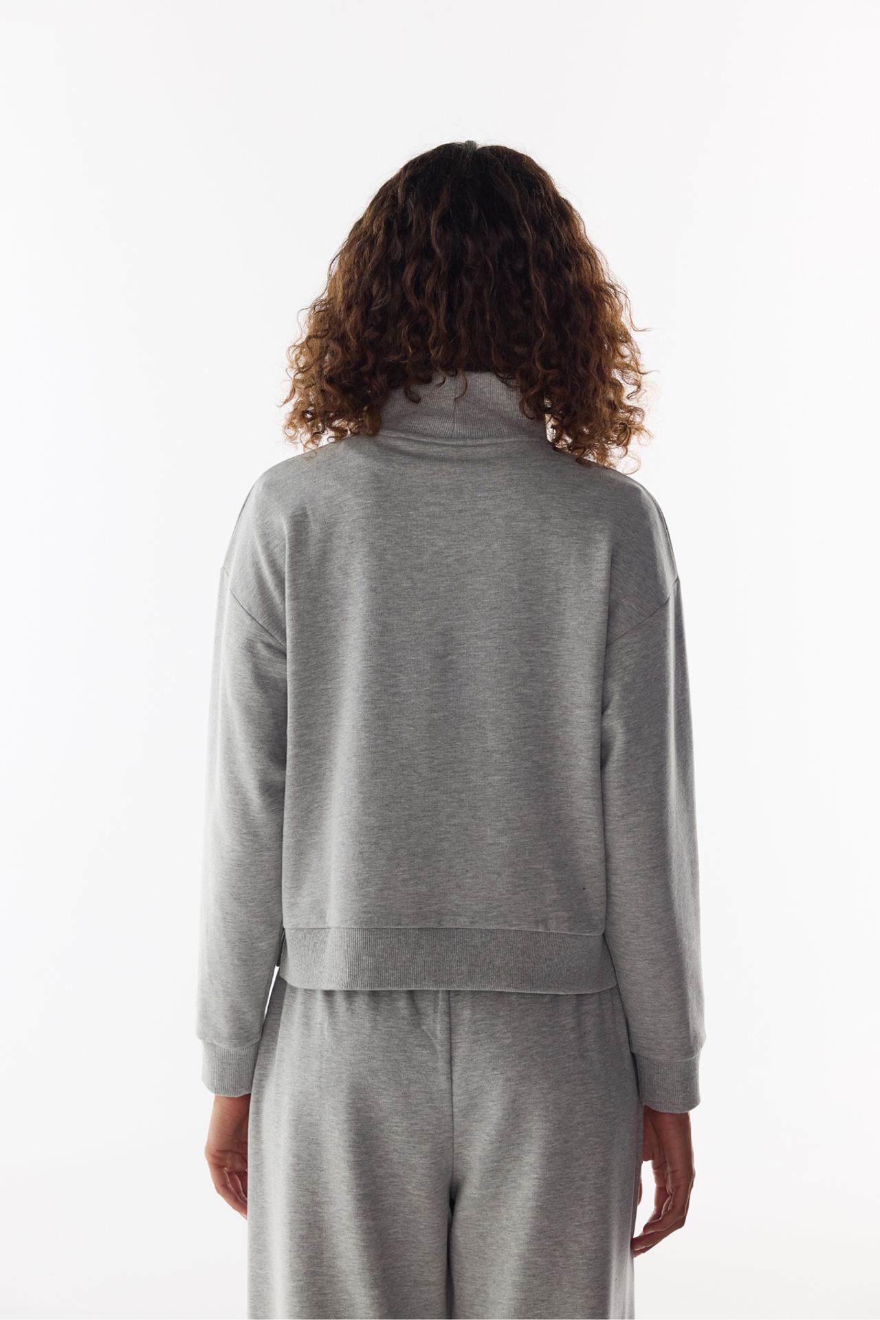 PENTI Half-Zip Brushed Sweatshirt 5