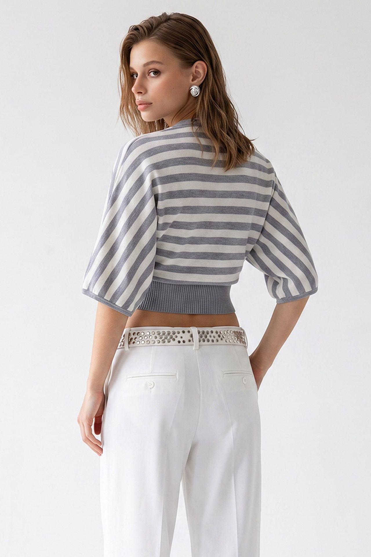 MIXRAY Women's Viscose Blend Sweater 7