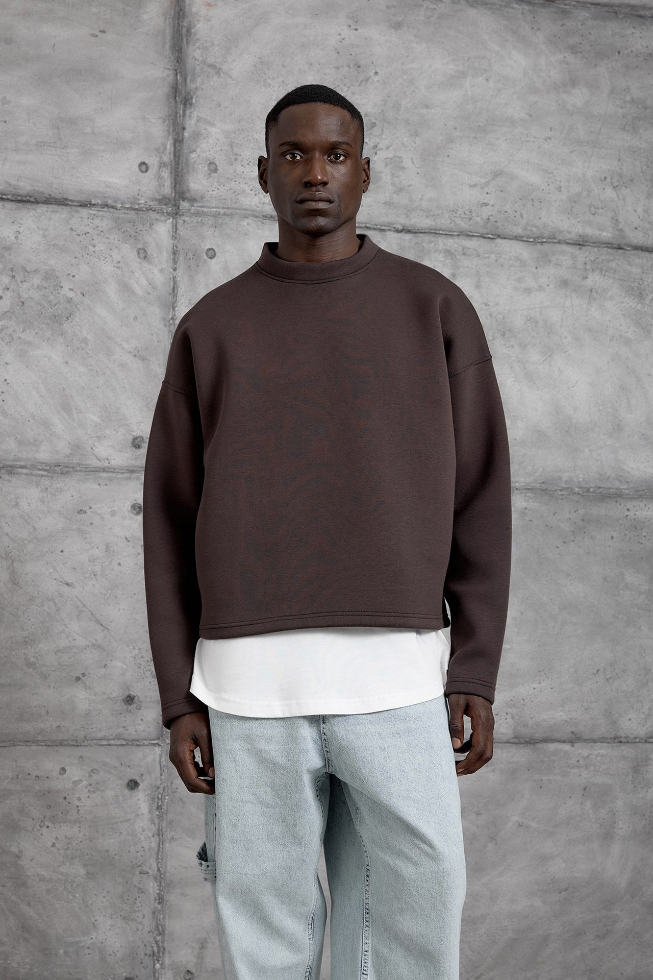 NOMARC Regular Kalıp Bisiklet Yaka Sweatshirt 4