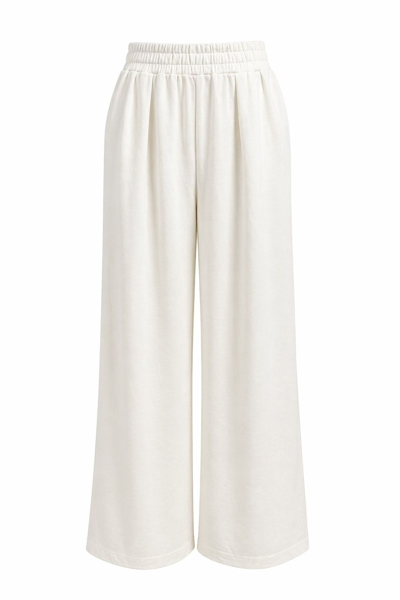 MIXRAY High Waist Wide Leg Knit Co-Ord Set with Boat Neck 3