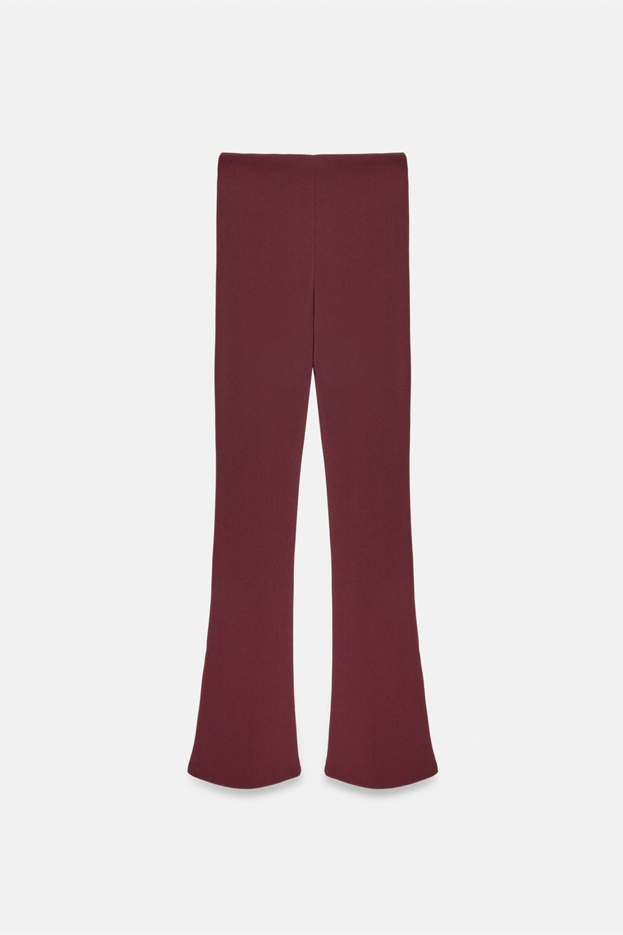 DILVIN High-Waist Flare Leggings with Button Detail