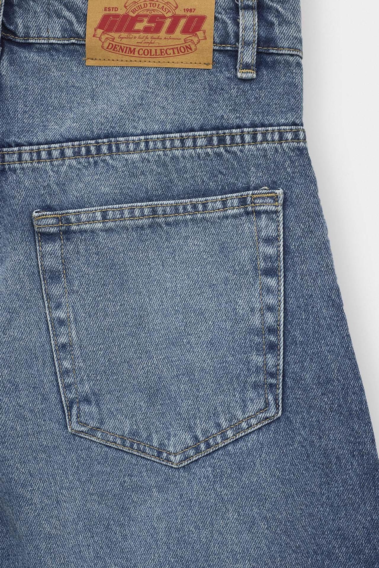 GIESTO Düz Paça Jean 3
