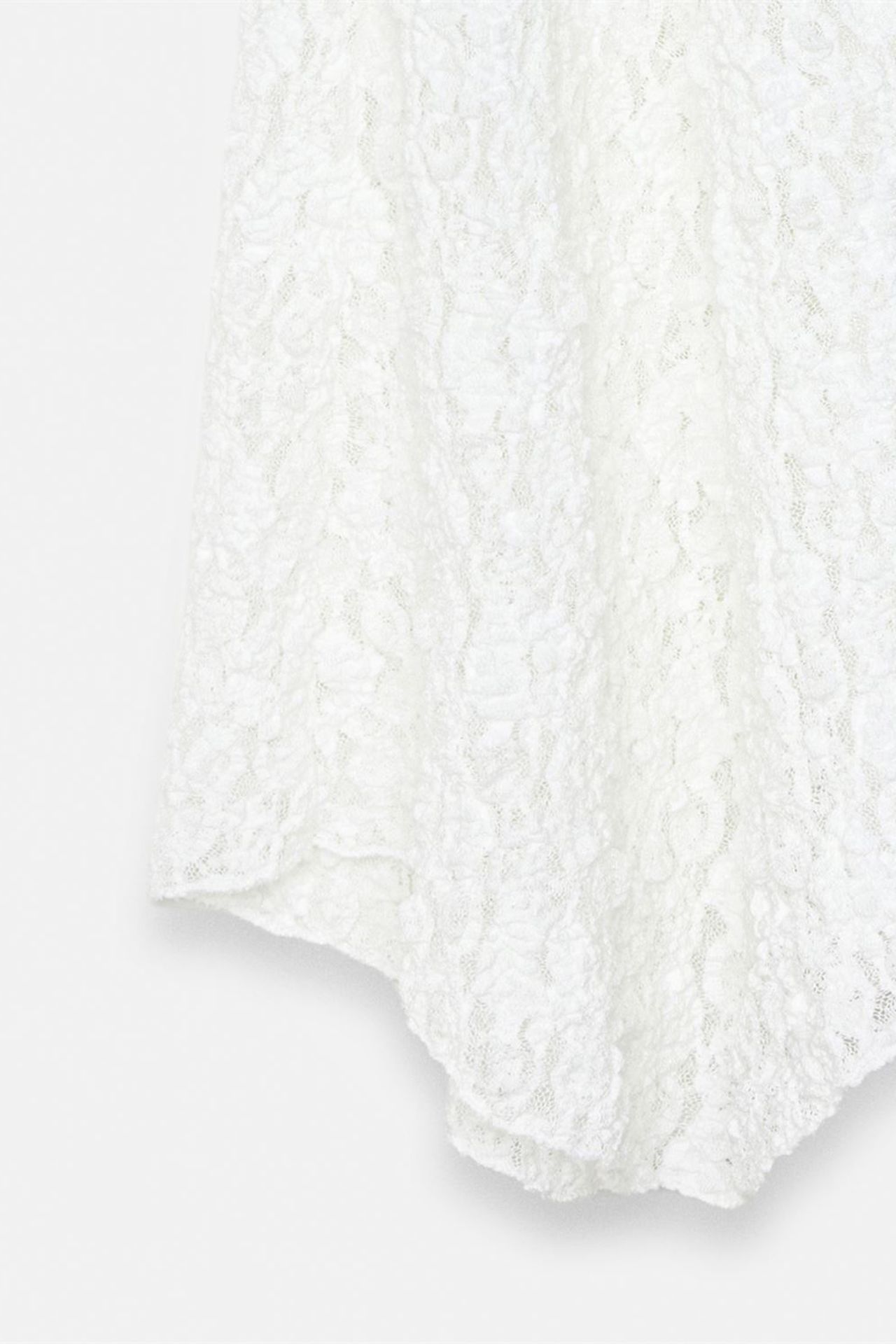 DILVIN High-Waist Lace A-Line Midi Skirt 7