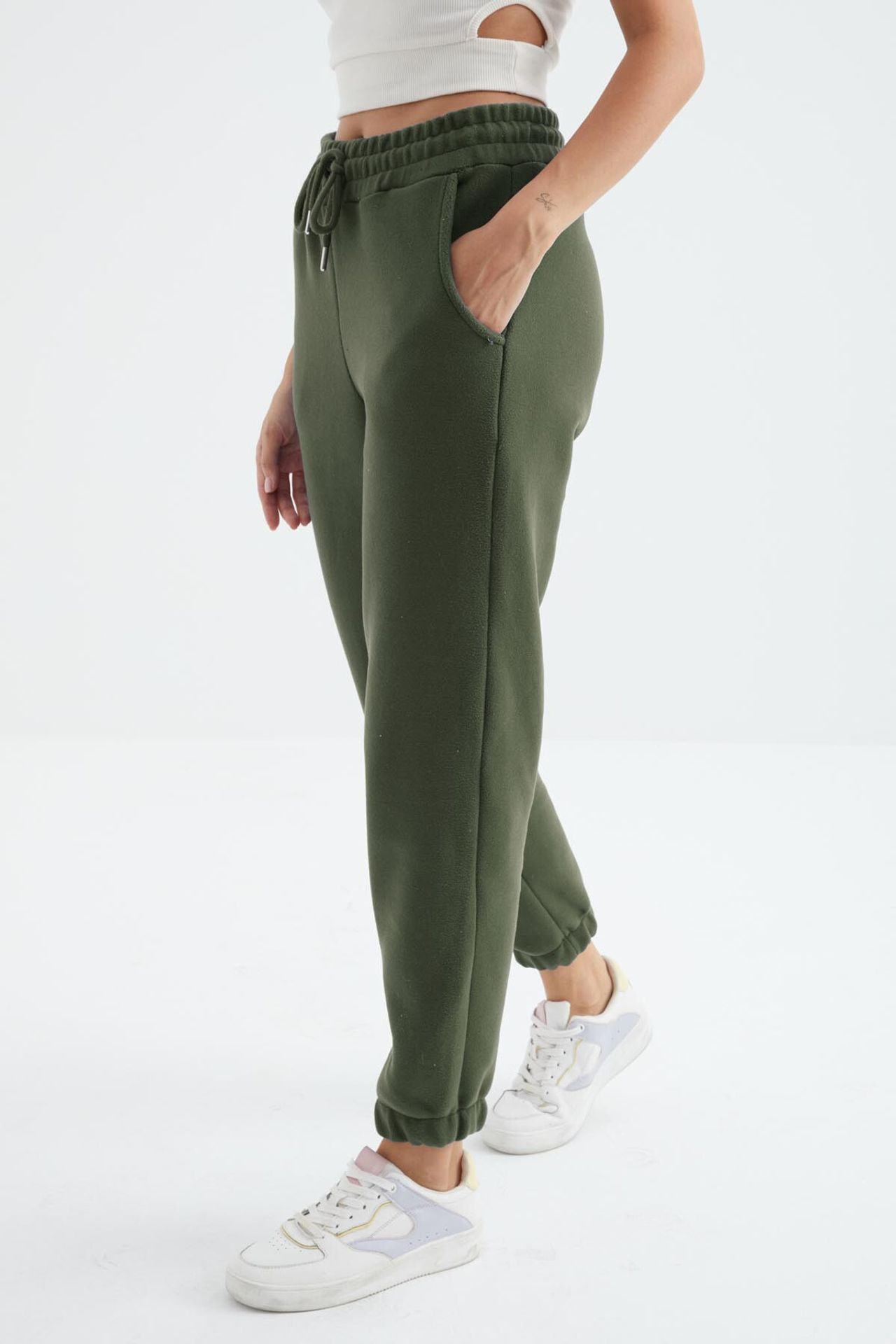 TOMMY Women's High Waist Jogger Sweatpants 2
