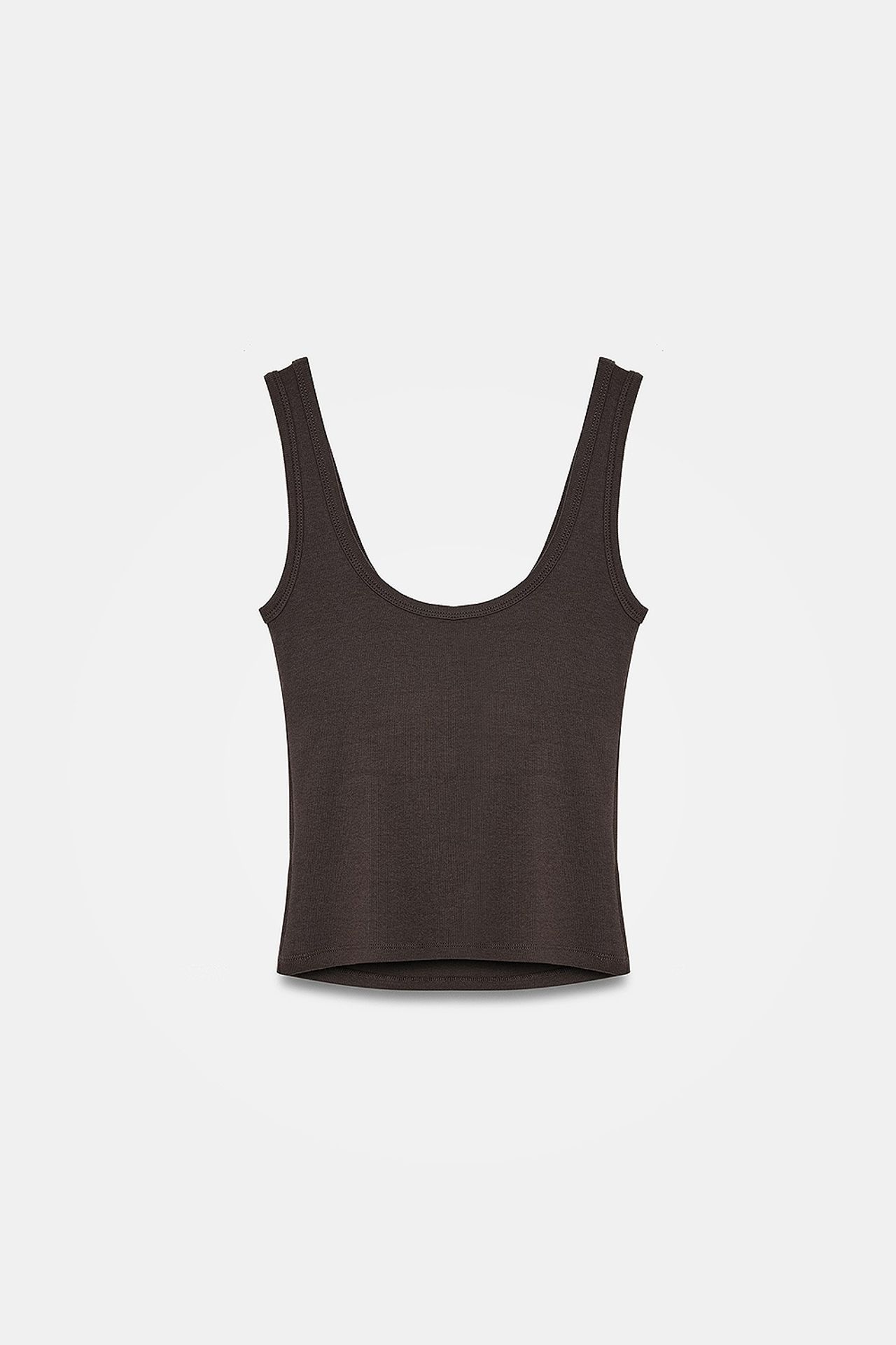 DILVIN Slim Fit Sleeveless Jersey Cami Blouse 7