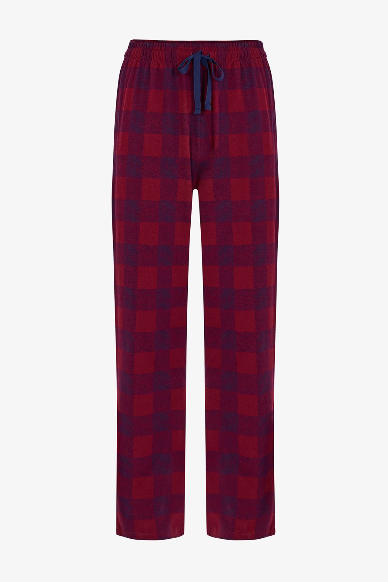 PENTI Men's Echo Block Plaid Long Sleeve Pajama Set 3