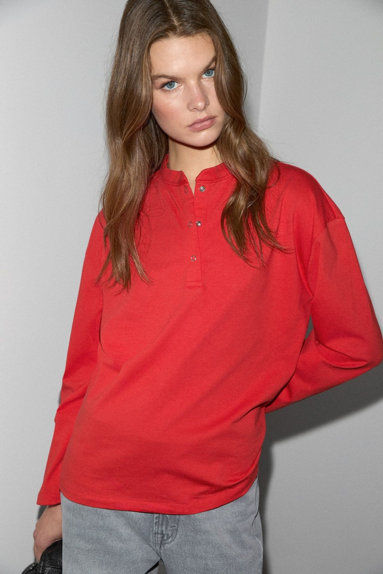 GRIMELANGE Crew Neck Long Sleeve T-Shirt 2