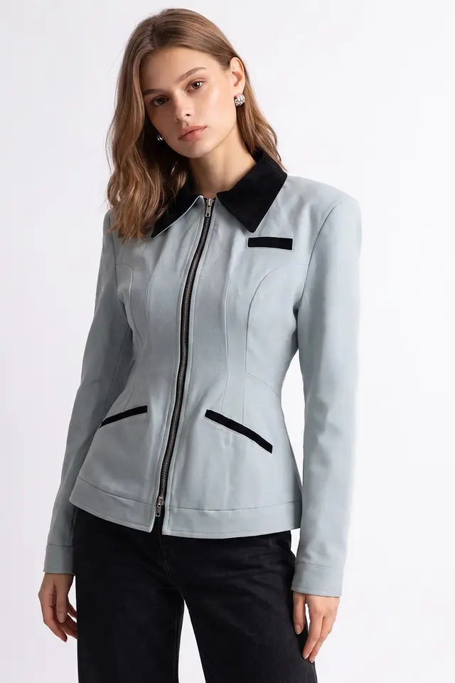 MIXRAY Cotton Blazer