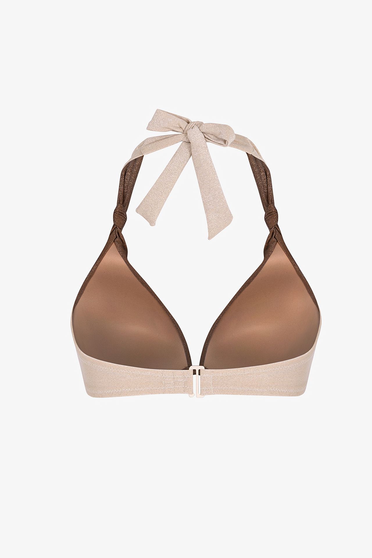 PENTI Devon Ruched Shimmery Bikini Top 5