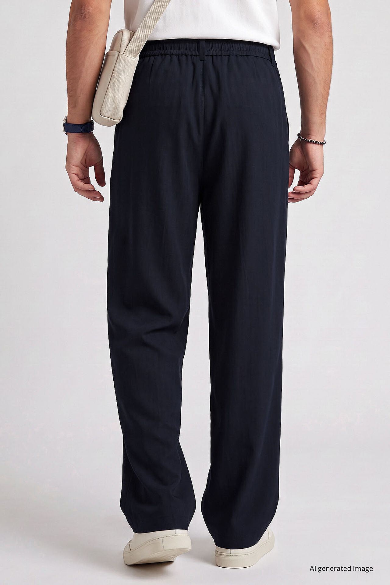 TOMMY Men's Viscose Blend Trousers 5