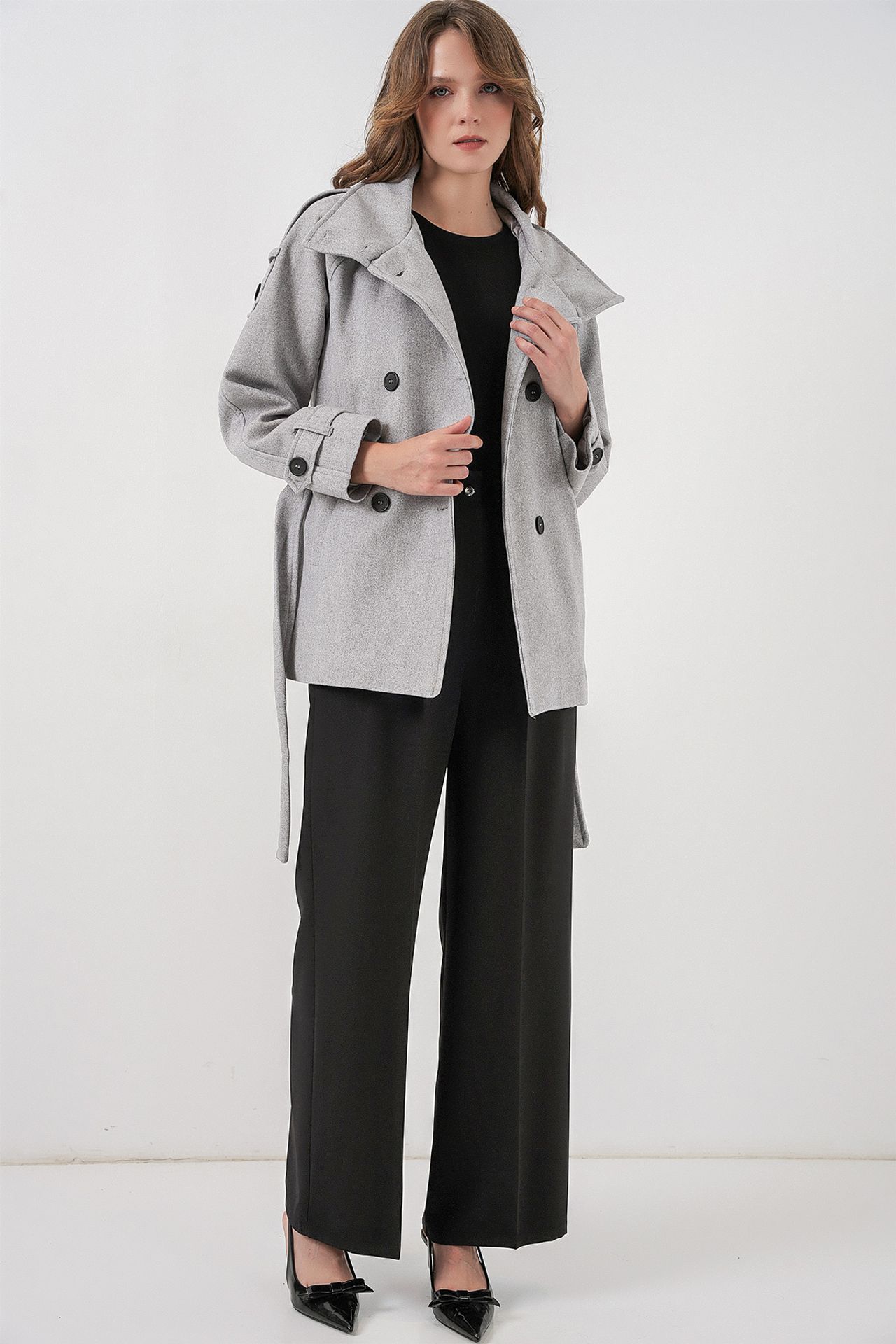 BDART Textured Gabardine Buttoned Coat 2