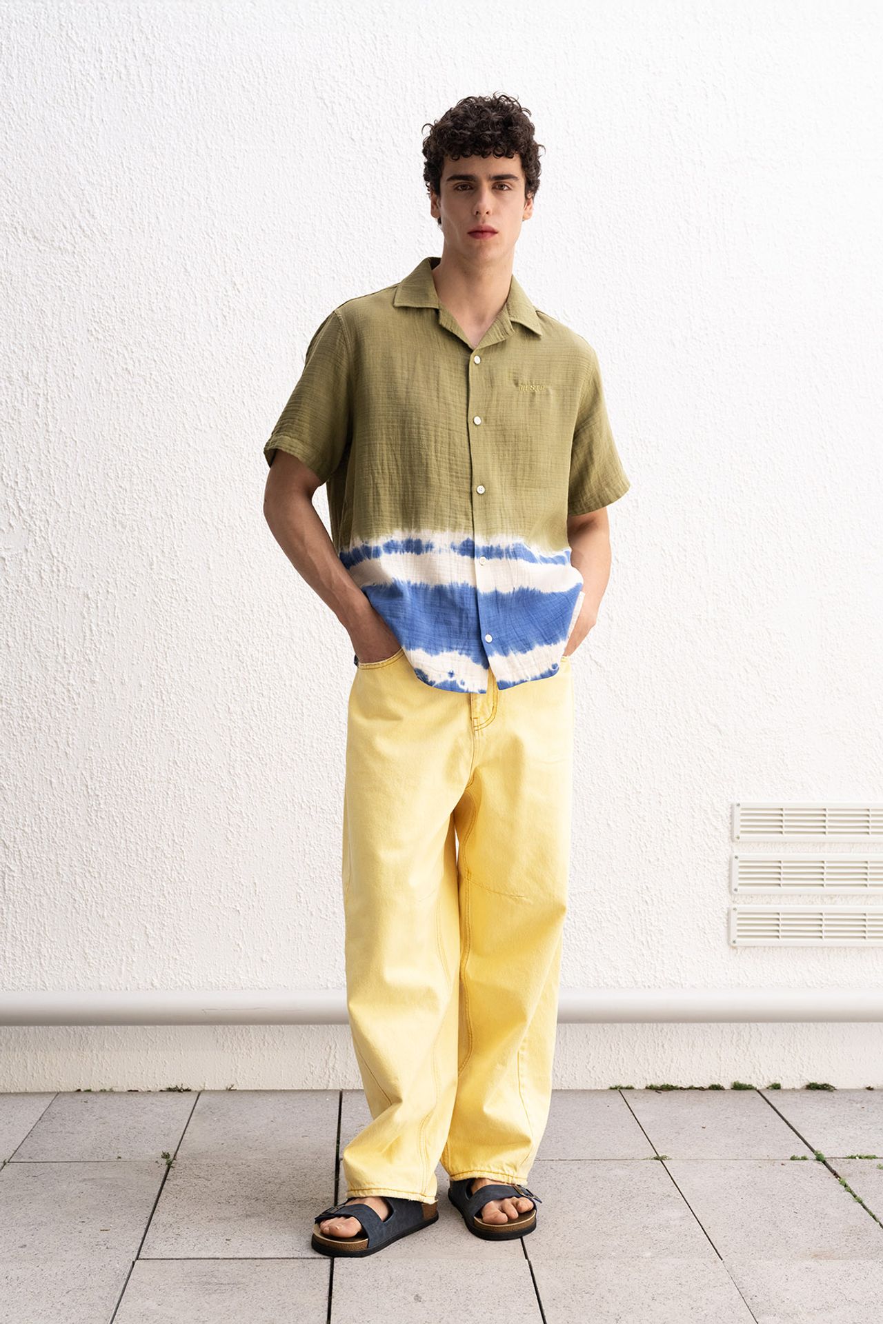GIESTO Short Sleeve Tie-Dye Shirt 3