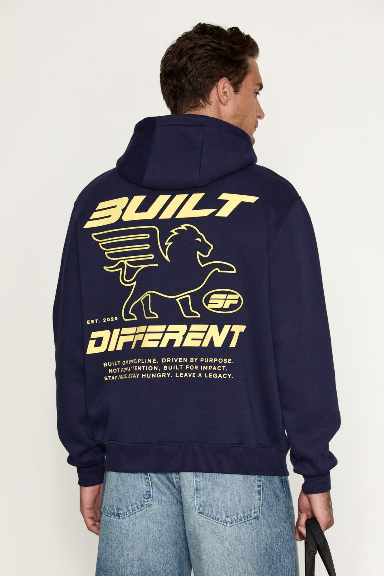GRIMELANGE Regular Fit Crew Neck Sweatshirt 1